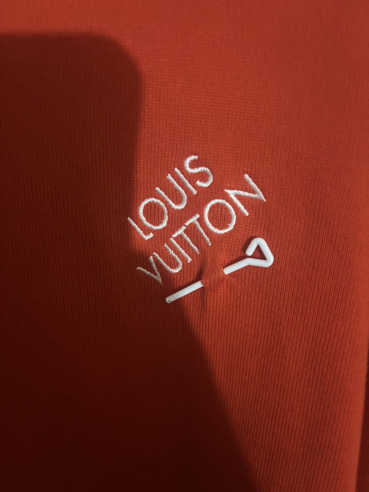 Louis Vuitton Louis Vuitton pin hoodie (RED) Size US L / EU 52-54 / 3 - 3 Thumbnail