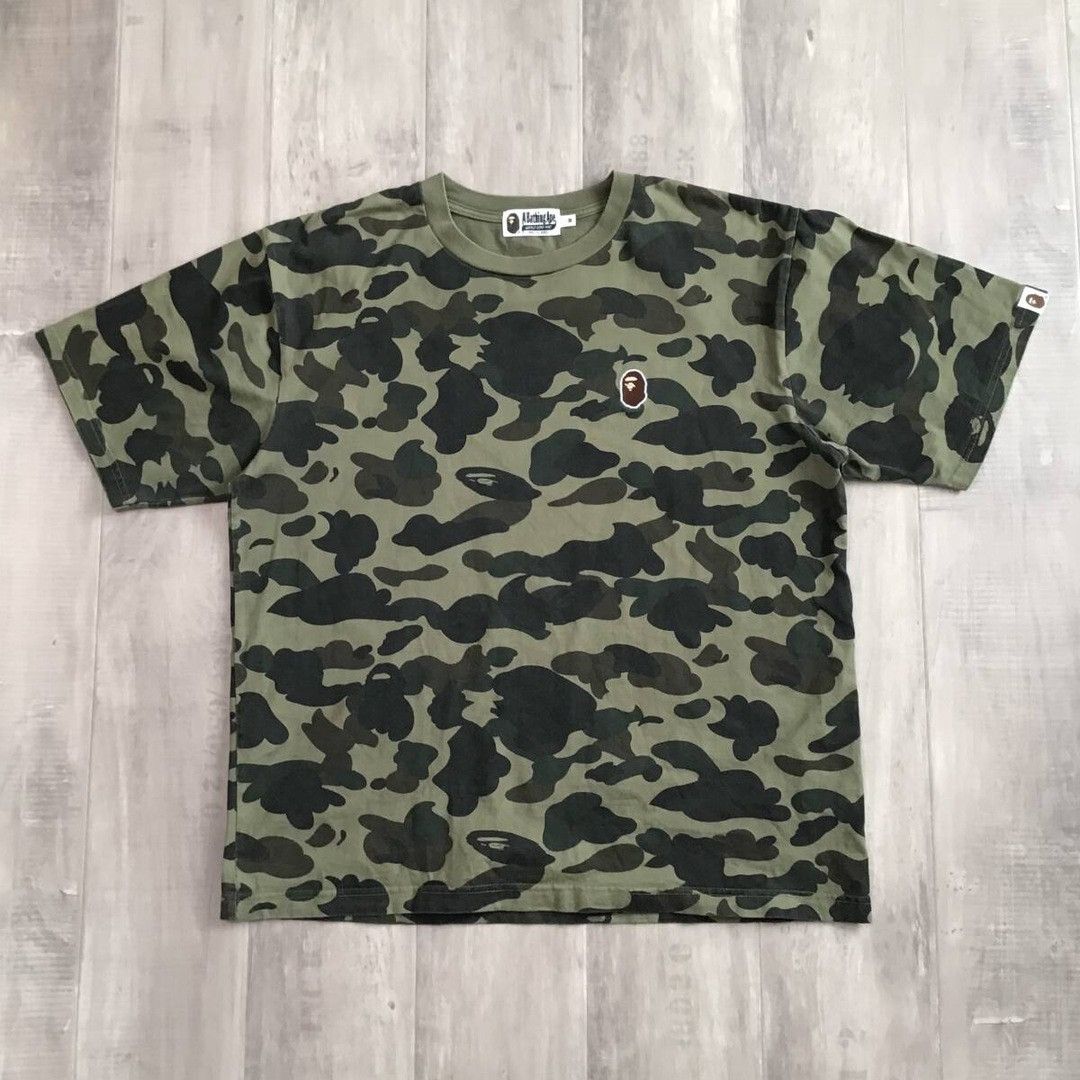 Bape BAPE 1st Camo Green Relaxed Fit T-Shirt a bathing ape Size US M / EU 48-50 / 2 - 2 Thumbnail