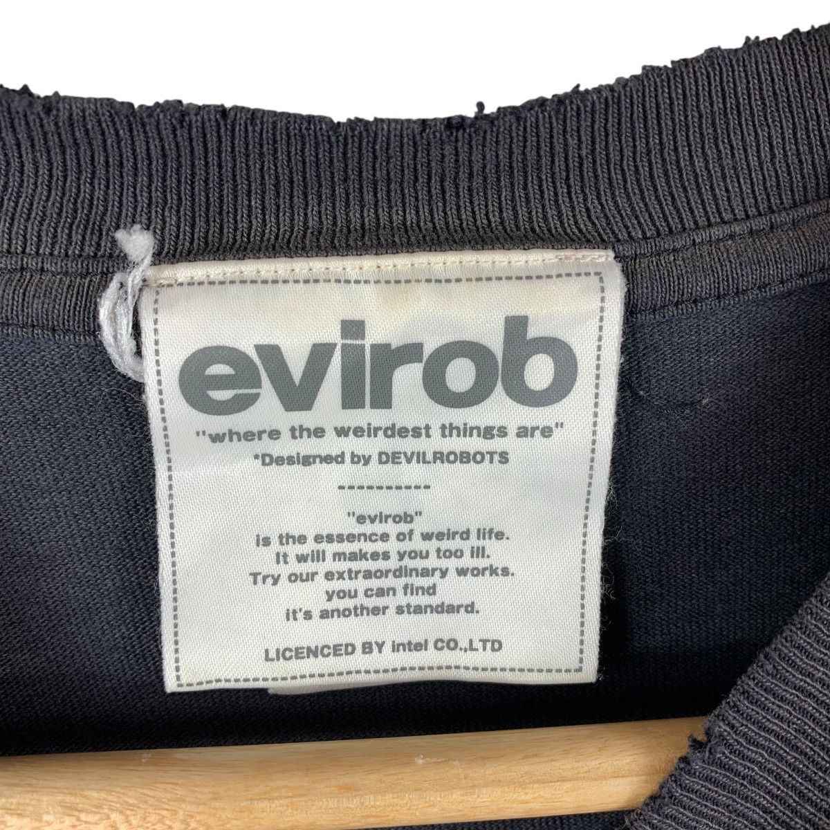 Other Vintage Evirob by DEVILROBOTS Streetwear Long Sleeve Shirt Size US M / EU 48-50 / 2 - 3 Thumbnail