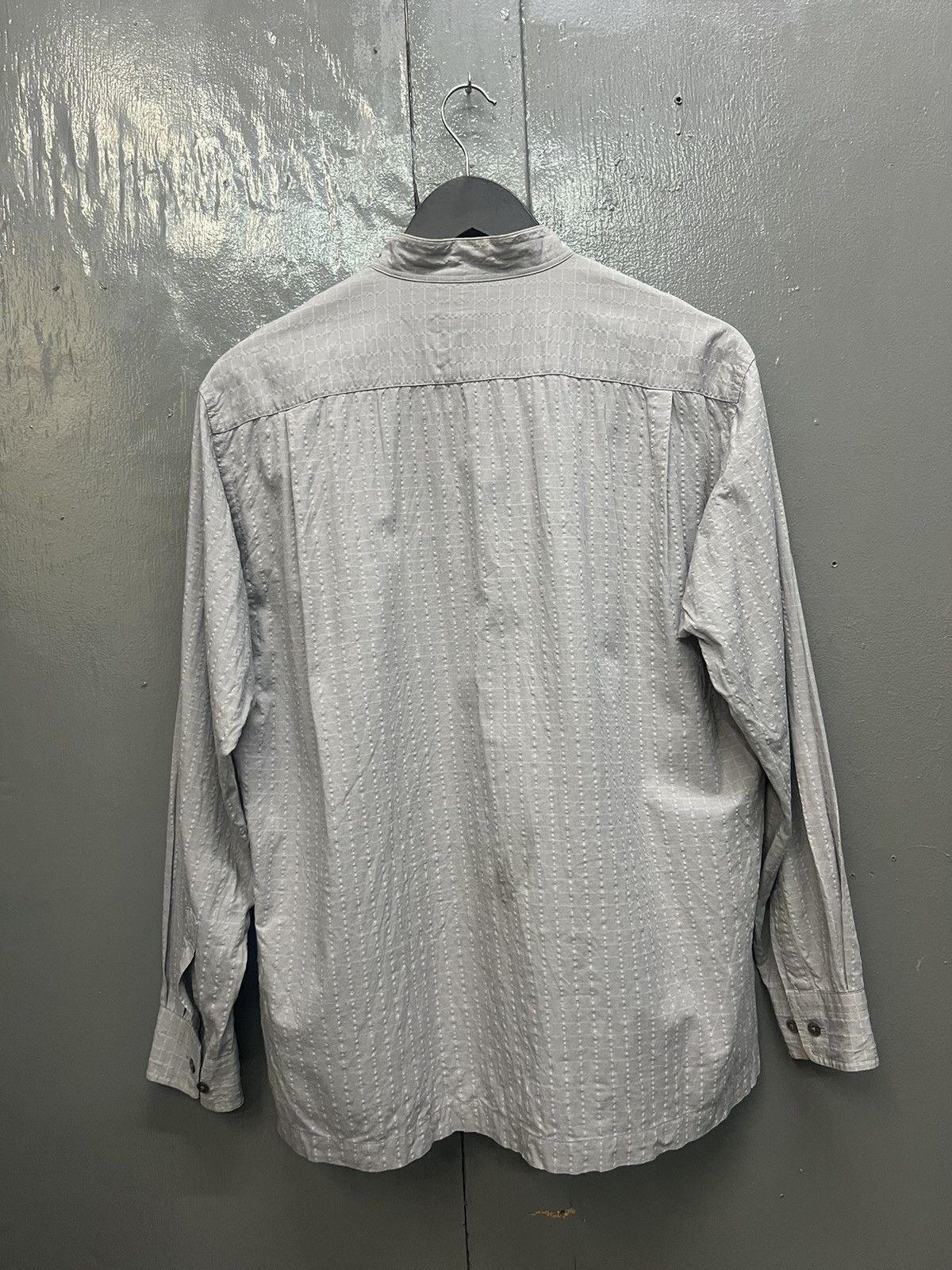 Issey Miyake Issey Miyake Mandarin Collar Shirt Button Up Size US M / EU 48-50 / 2 - 4 Thumbnail