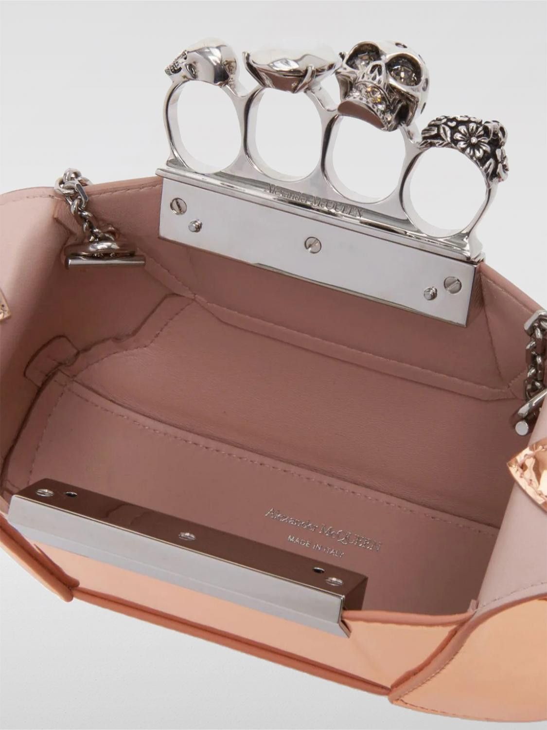 Alexander McQueen o1w1db10326 Tote Bang in Pink Size ONE SIZE - 4 Thumbnail