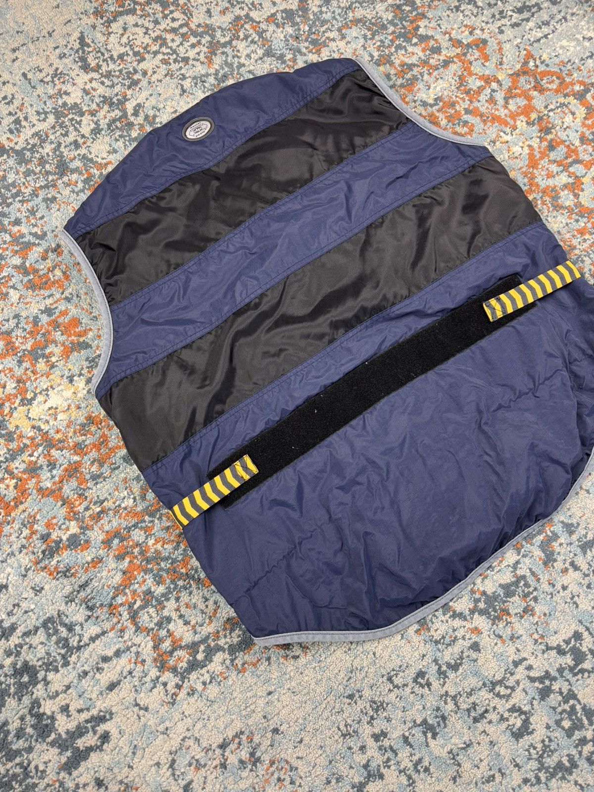 Japanese Brand × Vintage Crazy Vintage 90s Daniel Poole rave techno reflective vest Size US L / EU 52-54 / 3 - 5 Thumbnail