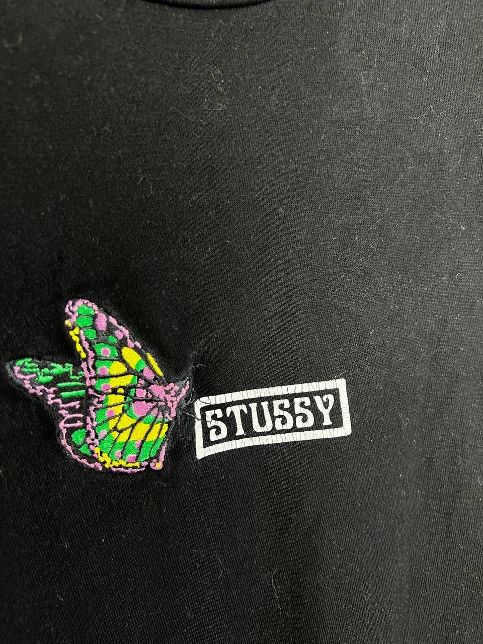 Stussy Stussy Butterfly streetwear vintage t-shirts size L Size US L / EU 52-54 / 3 - 3 Thumbnail