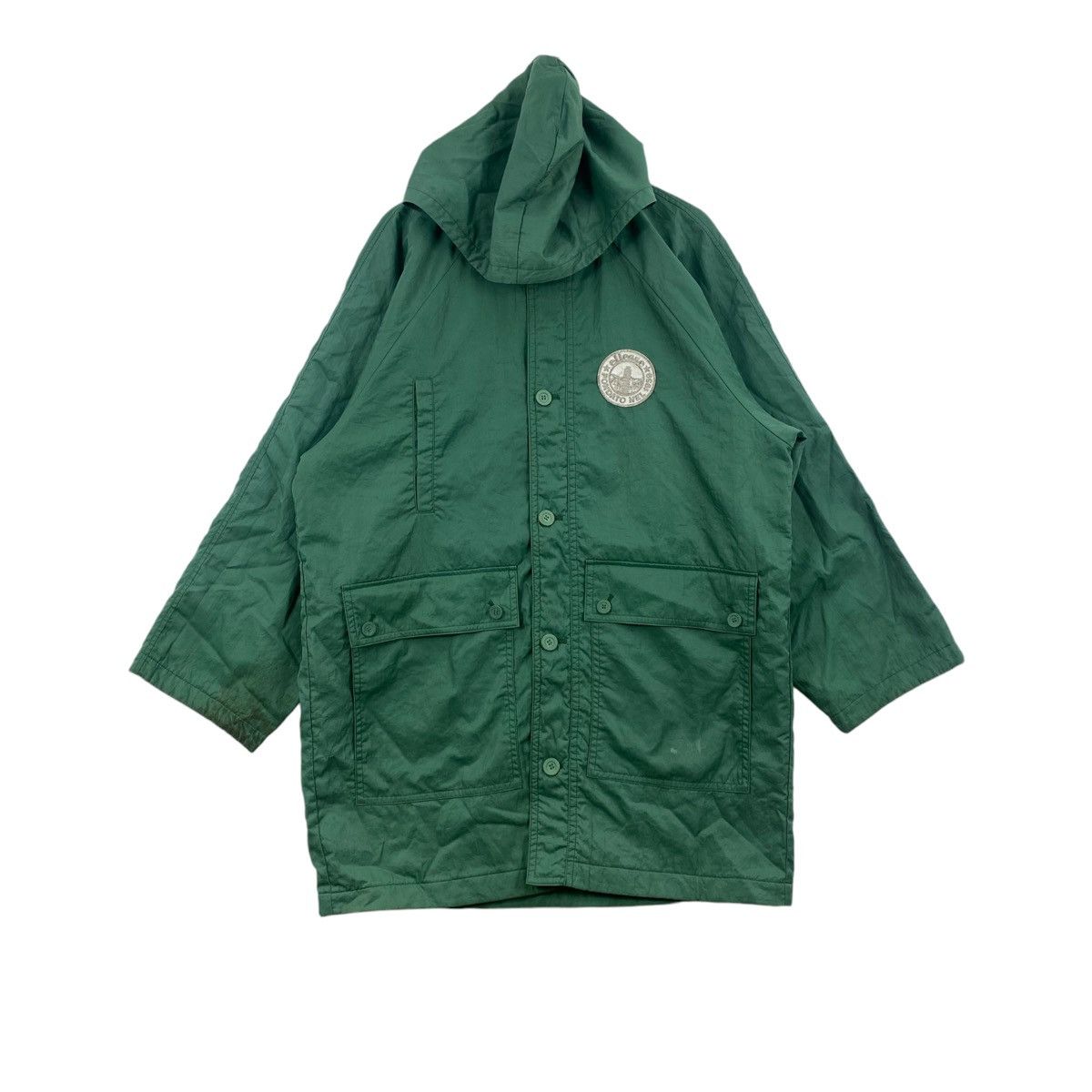 Ellesse × Vintage Vintage ELLESSE Fa Sport Per Chi Fa Sport Green Hooded Size US L / EU 52-54 / 3 - 1 Thumbnail