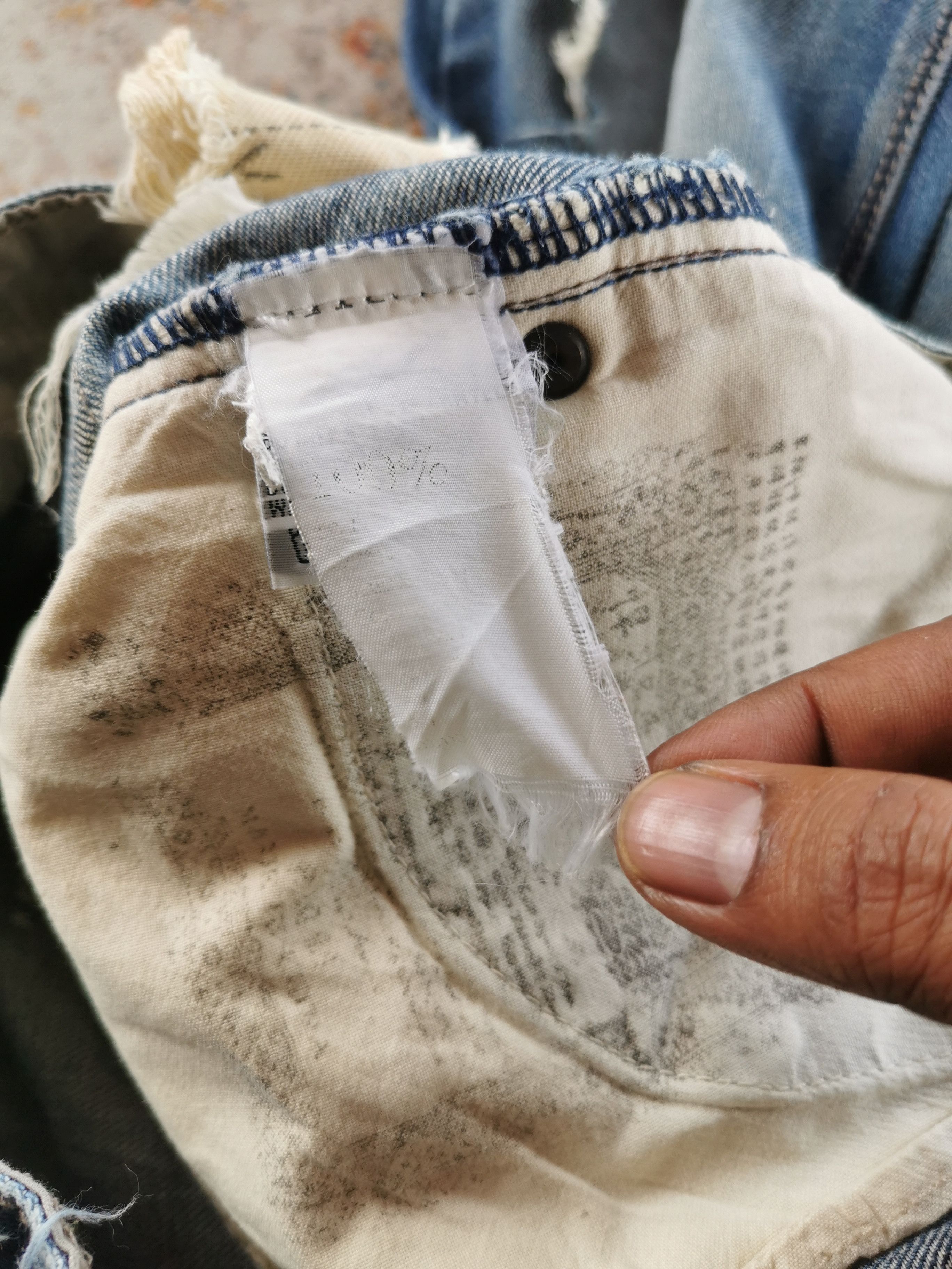 Le Grande Bleu (L.G.B.) Vintage TOUGH JEANSMITH hennessy Denim pants Size US 29 - 3 Thumbnail