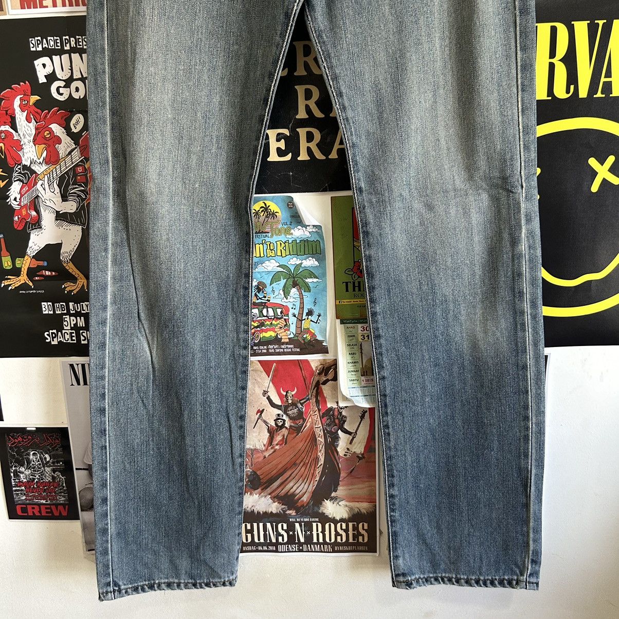 Edwin Vintage Edwin 403 Y2K Straight Cut Jeans Size US 31 - 4 Thumbnail