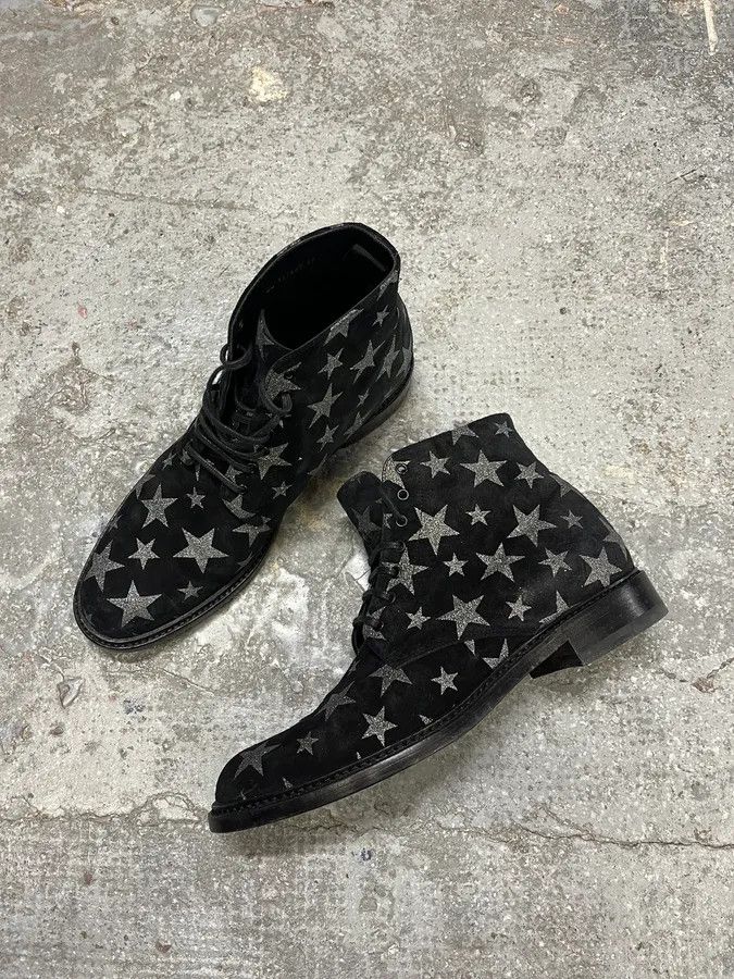 Saint Laurent Paris SS2015 Saint Laurent Lolita Star Boots Size US 8 / EU 41 - 3 Thumbnail