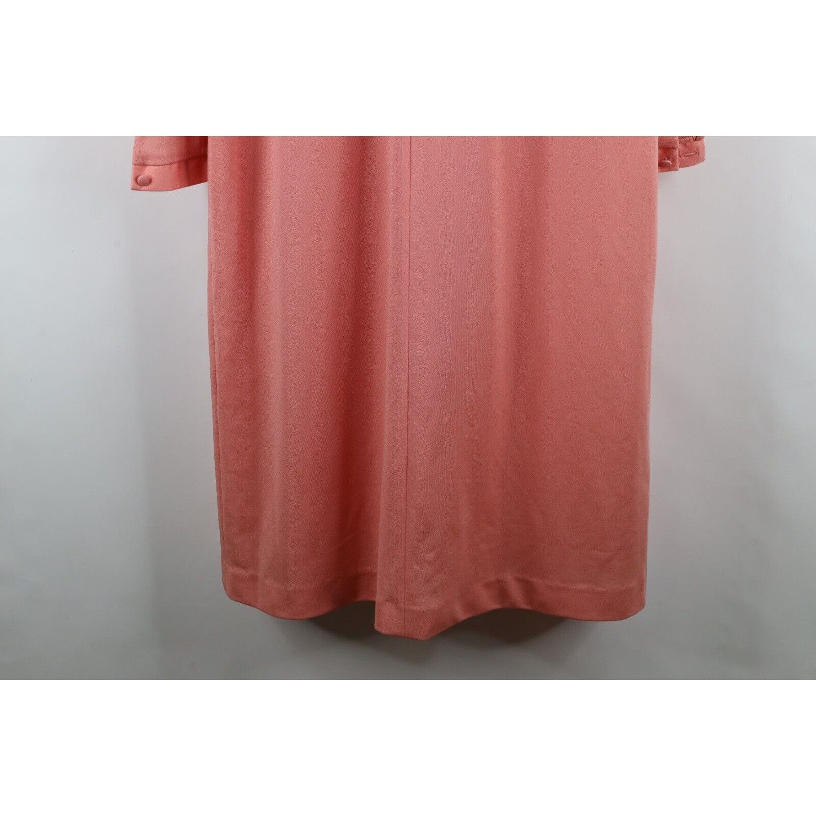 Vintage Vintage 90s Streetwear Ruffled Collar Knit Long Sleeve Dress Size XXL / US 16-18 / IT 52-54 - 14 Thumbnail