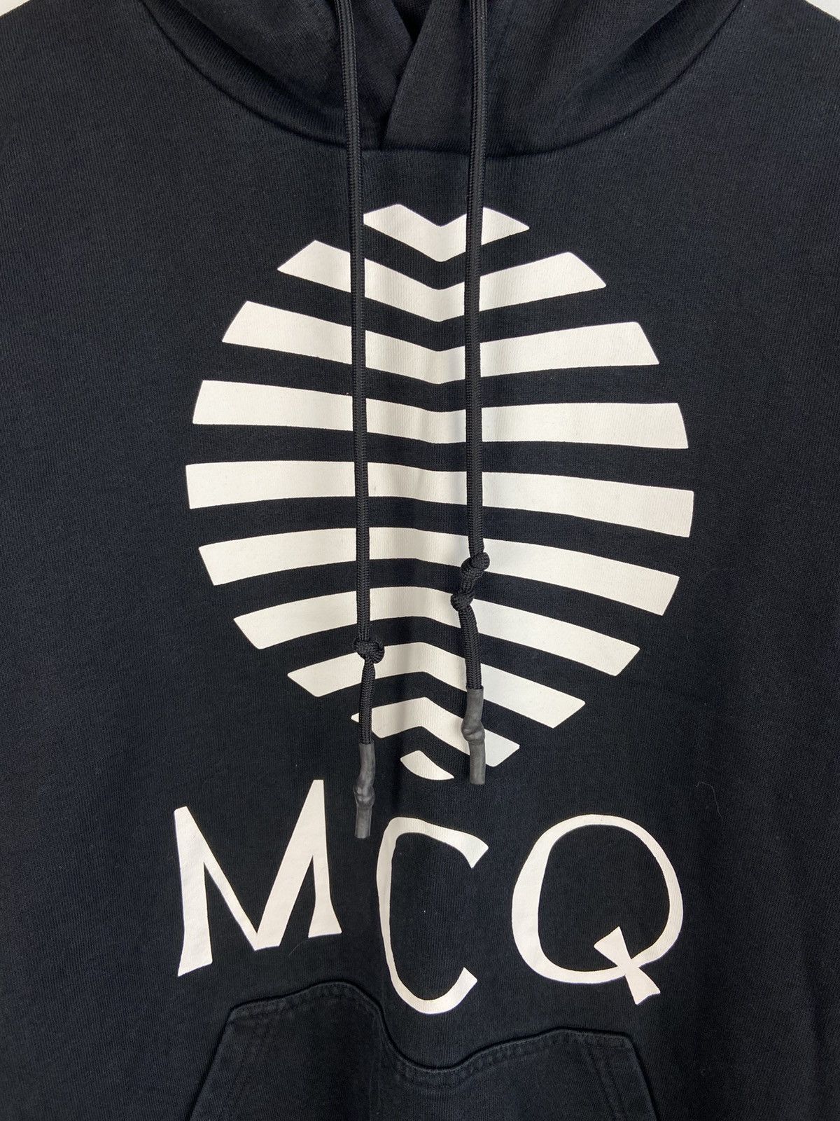Alexander McQueen McQ Alexander McQueen Sun Logo Popover Hooded Hoody Black Size US S / EU 44-46 / 1 - 3 Thumbnail