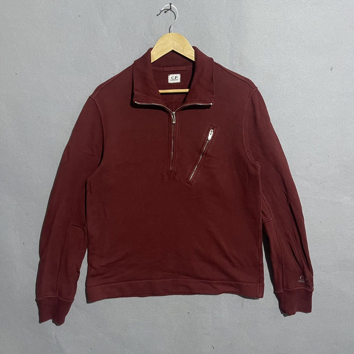 C.P. Company Vintage Early 2000s C.P. Company Quarter-Zip Sweatshirt Size US M / EU 48-50 / 2 - 1 Thumbnail