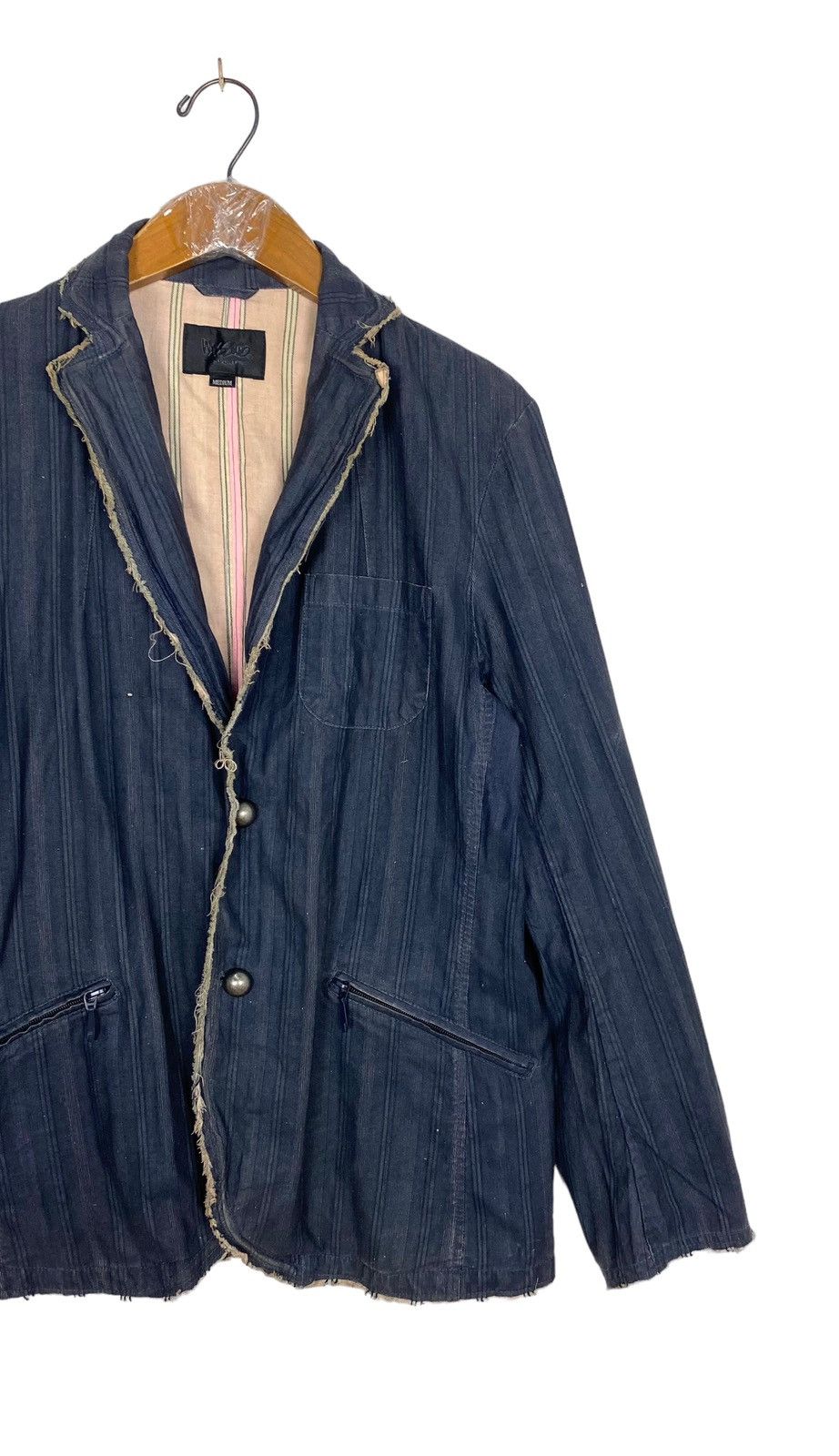 Mossimo Rare‼️ Mossimo Sport Stripe Blazer Size US S / EU 44-46 / 1 - 3 Thumbnail