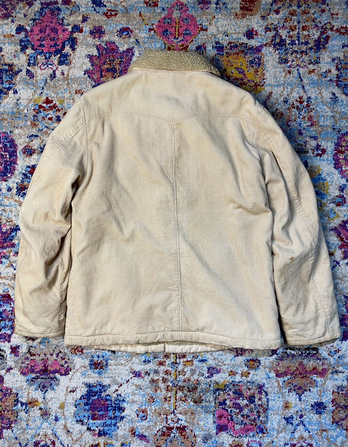 Sugar Cane × Vintage VTG SUGARCANE CALIFORNIA FLEECE LINE CORDUROY JACKET Size US L / EU 52-54 / 3 - 2 Thumbnail