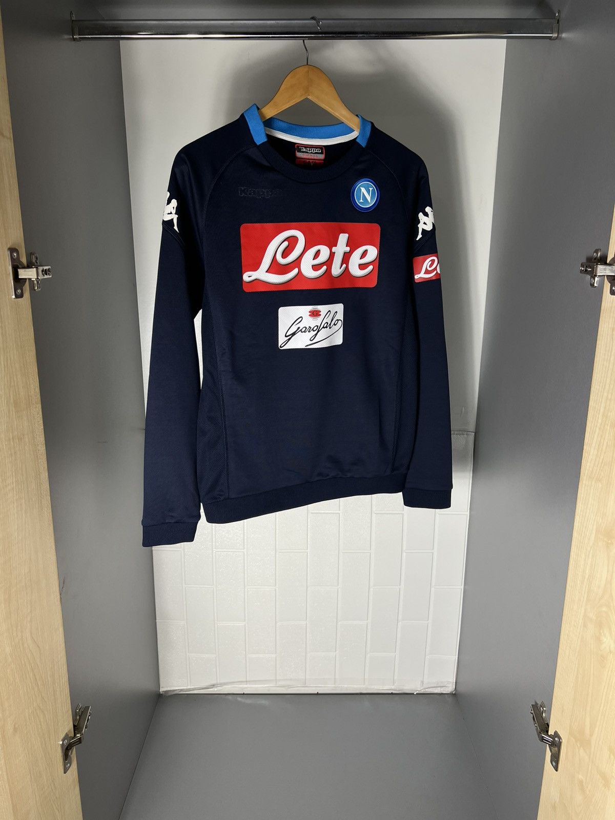Kappa VINTAGE KAPPA FC NAPOLI ITALY RETRO SOCCER JERSEY Y2K 90s Size US S / EU 44-46 / 1 - 5 Thumbnail
