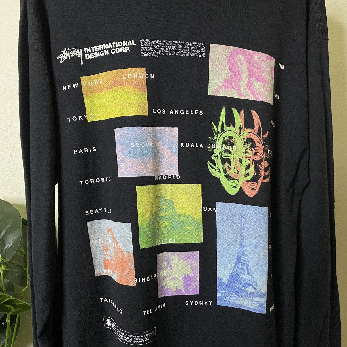 Stussy Stussy International Design Corp LS T Shirt Size US L / EU 52-54 / 3 - 2 Thumbnail
