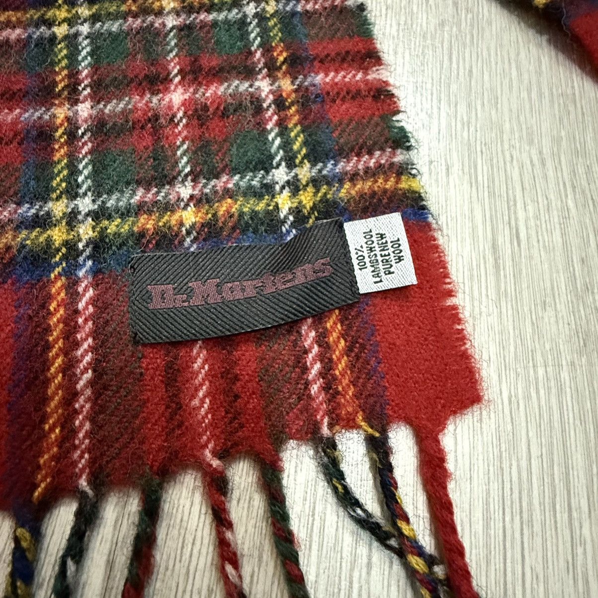 Dr. Martens Vintage DR Martens Wool Scarf Scotland tartan Burberry vibe Size ONE SIZE - 2 Thumbnail