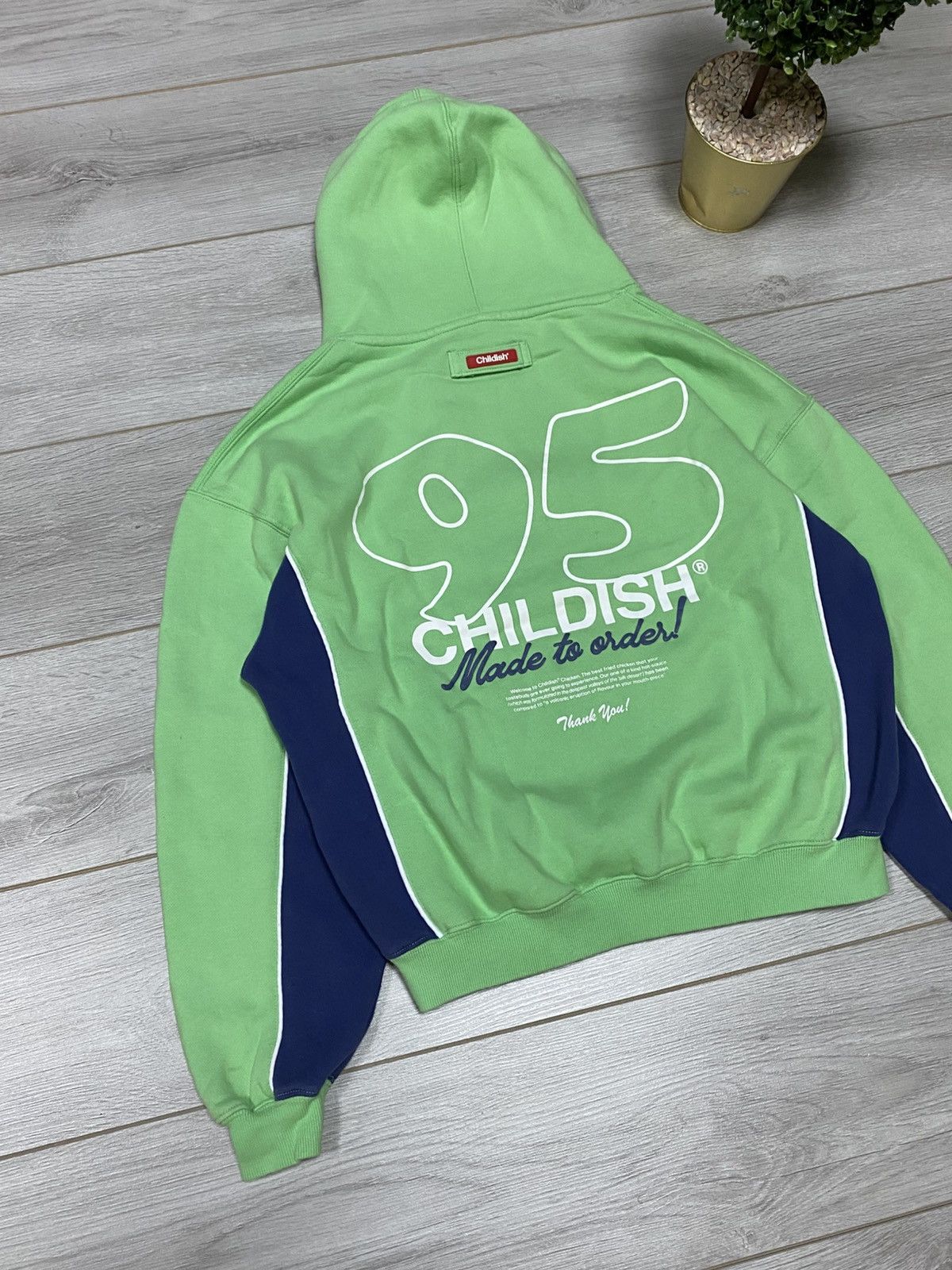 CHILDS CHILDISH 95 TGF Bros Ltd Chicken Shop Oversized Boxy Hoodie Size US S / EU 44-46 / 1 - 10 Thumbnail