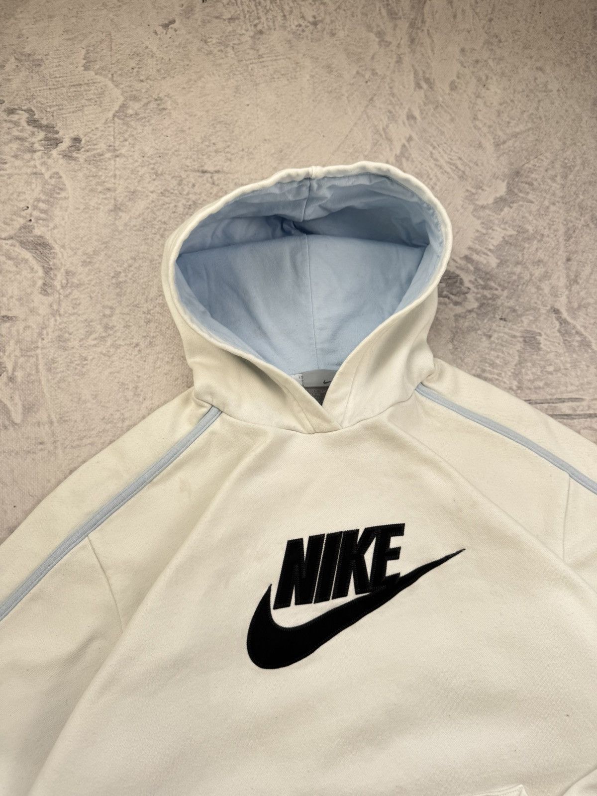 Nike × Vintage NIKE VINTAGE CENTER LOGO OVERSIZE BOXY HOODIE Size US M / EU 48-50 / 2 - 3 Thumbnail