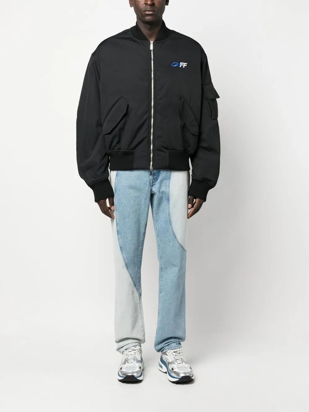 Off-White o1y0225 Denim Pant in Light Blue Size US 31 - 5 Thumbnail