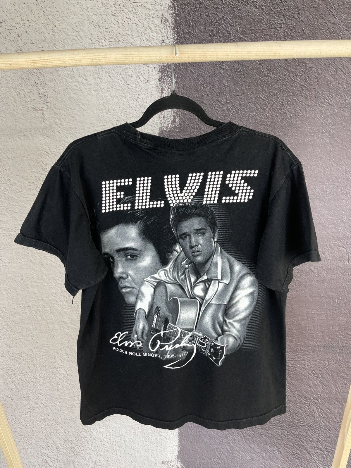 Band Tees Vintage Elvis Presley double side tee shirt Size US M / EU 48-50 / 2 - 2 Thumbnail