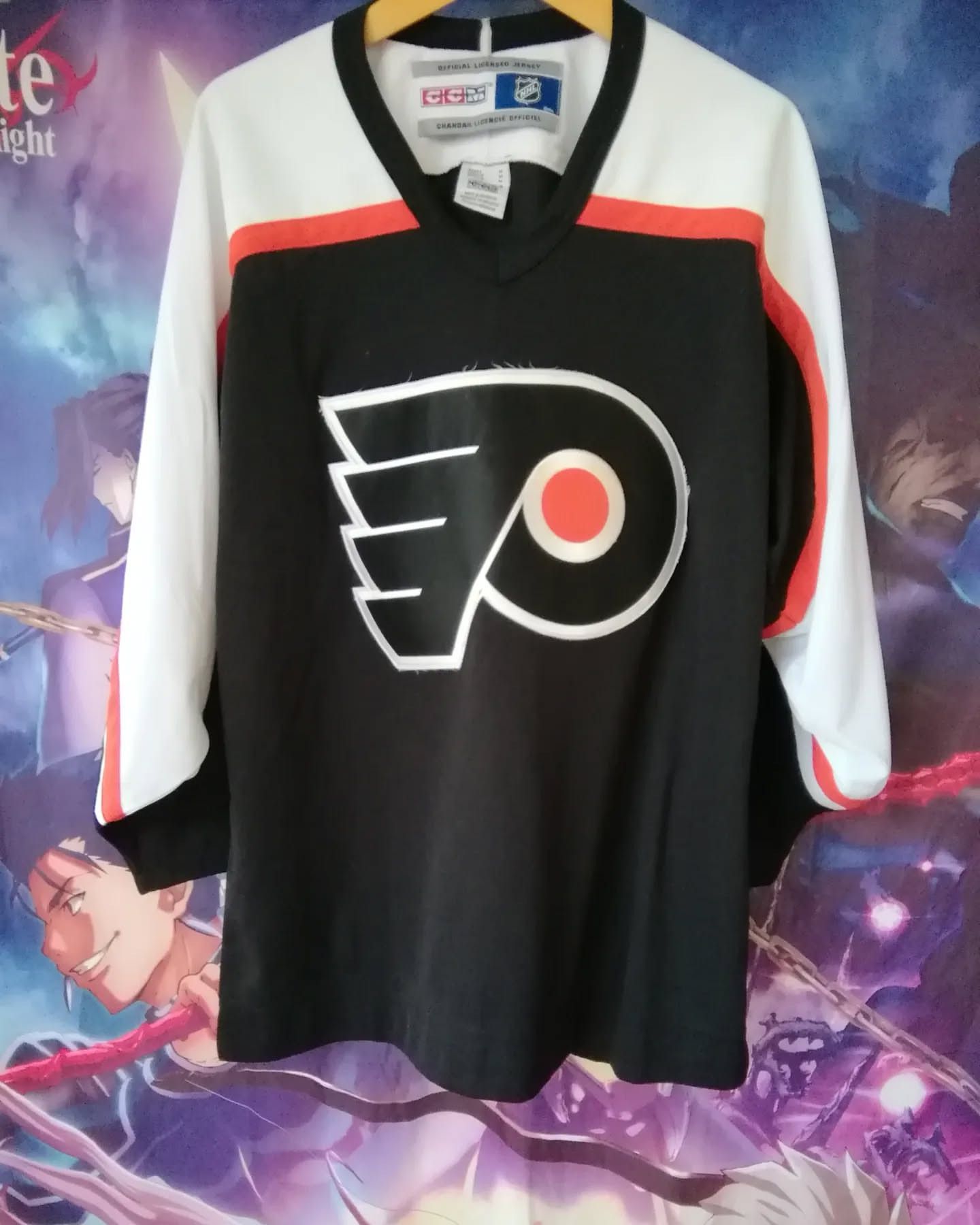 NHL CCM Philadelphia Flyers NHL Hockey Jersey Black Size US M / EU 48-50 / 2 - 1 Thumbnail