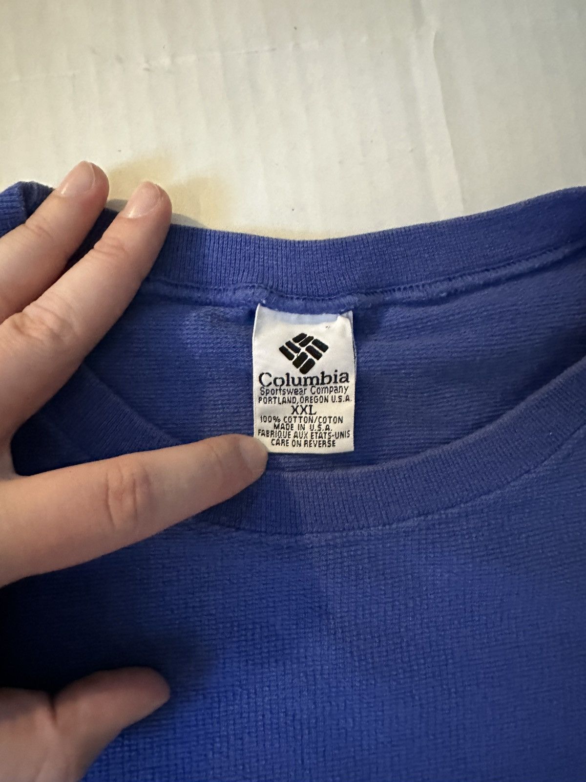 Columbia × Vintage Vintage 90’s Columbia Sport Long-sleeve Size US XXL / EU 58 / 5 - 4 Thumbnail