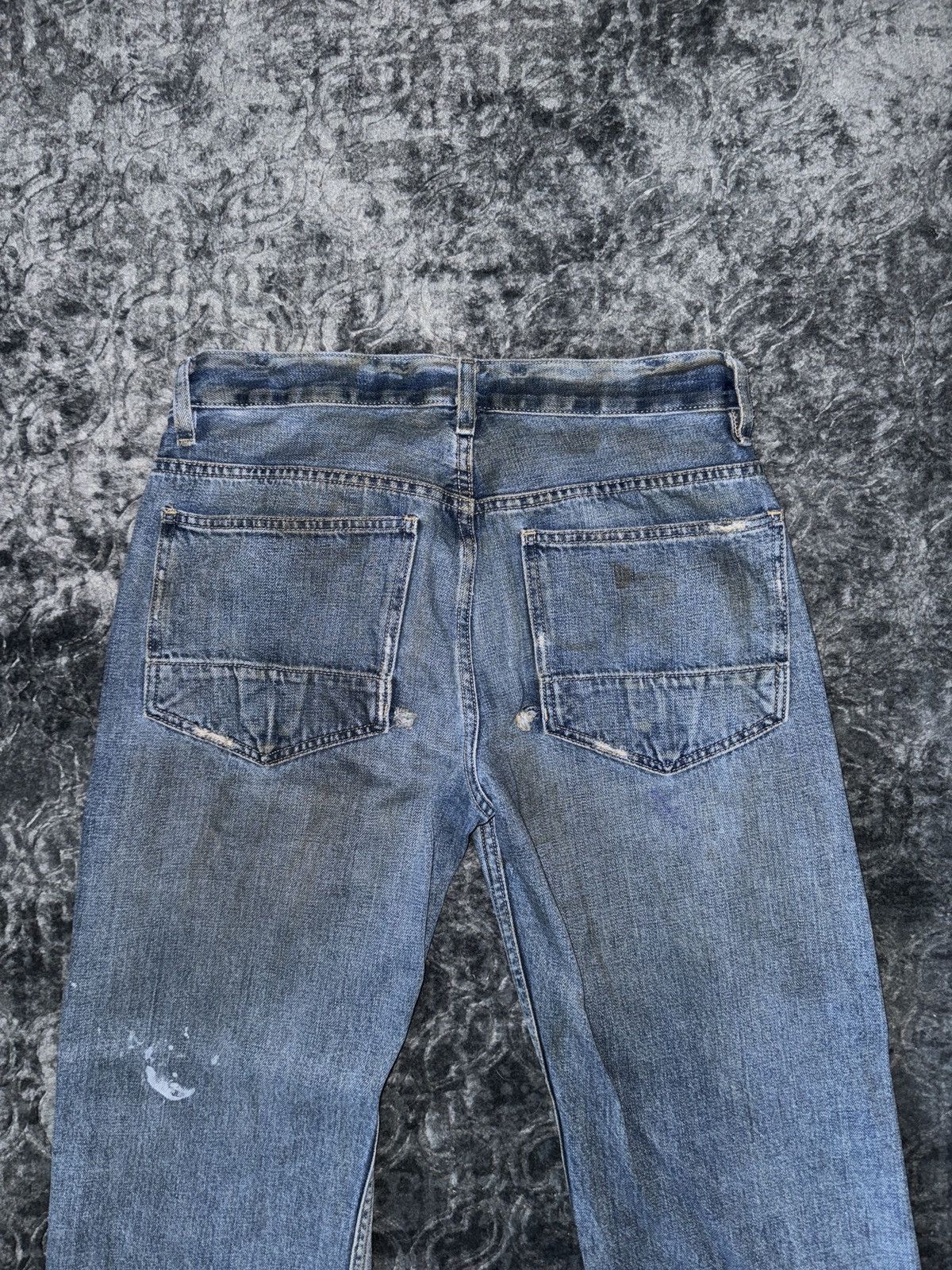 Rick Owens Rick Owens SLAB mud denim | Grailed