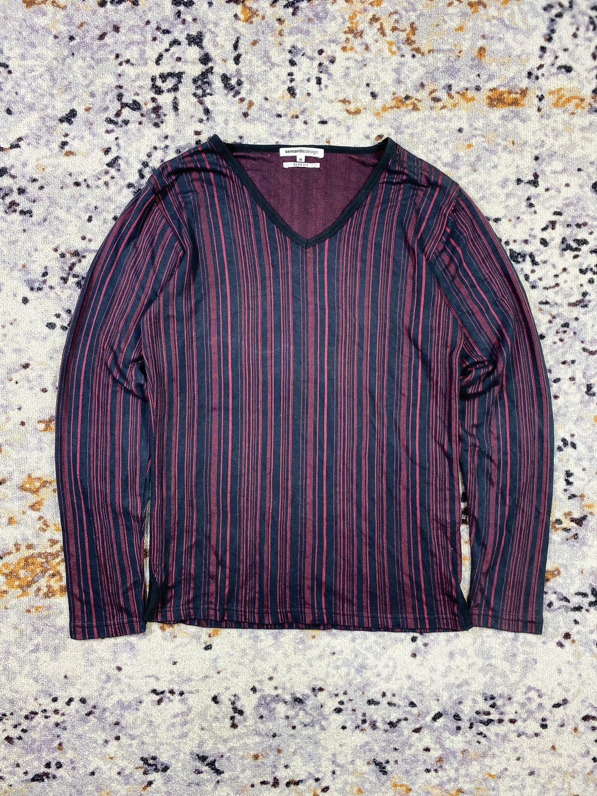 semanticdesign Semantic design slim fit stripe Long Sleeve Size US M / EU 48-50 / 2 - 1 Thumbnail