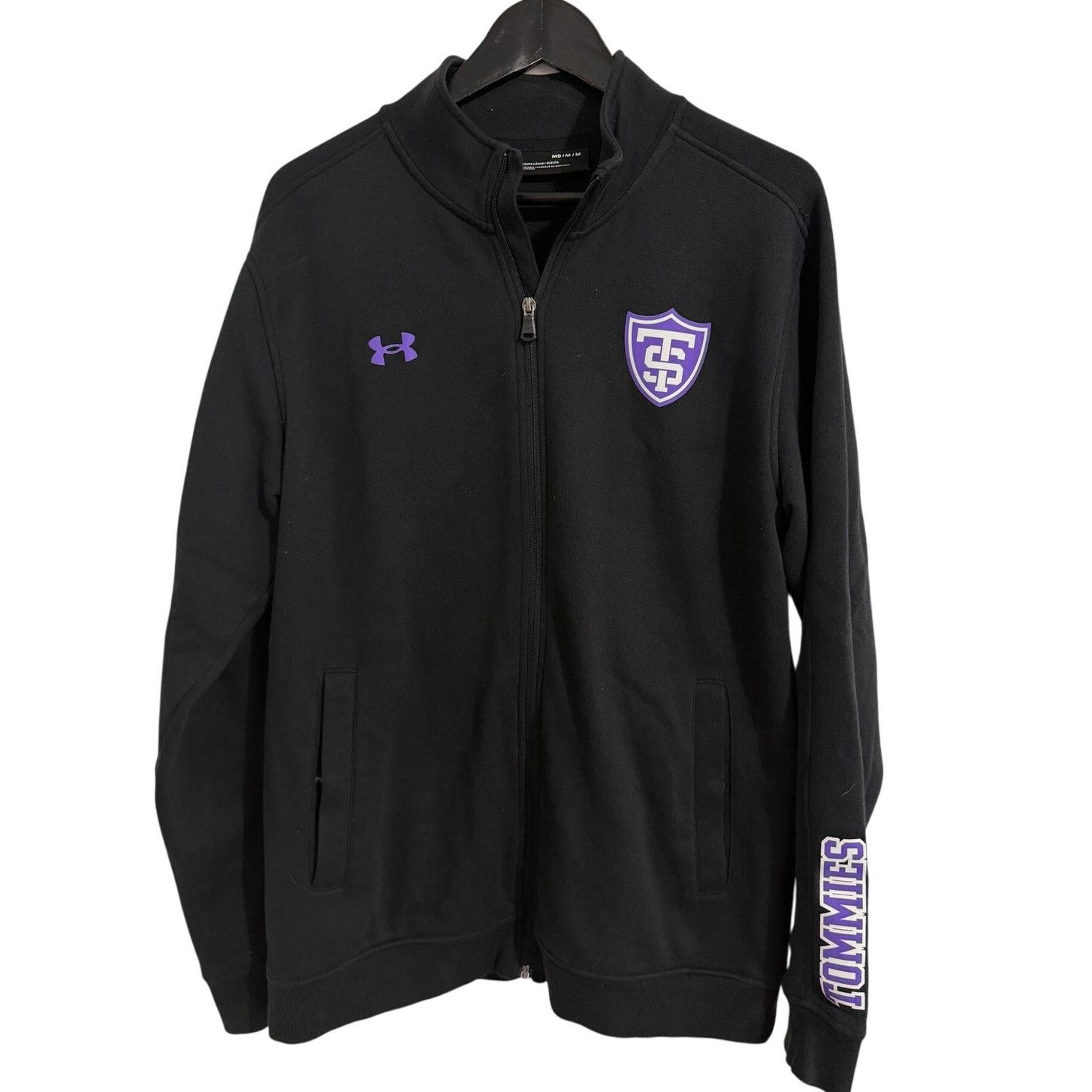 Under Armour St. Thomas Tommies Under Armour Full-Zip Sweatshirt Size M Size US M / EU 48-50 / 2 - 1 Thumbnail