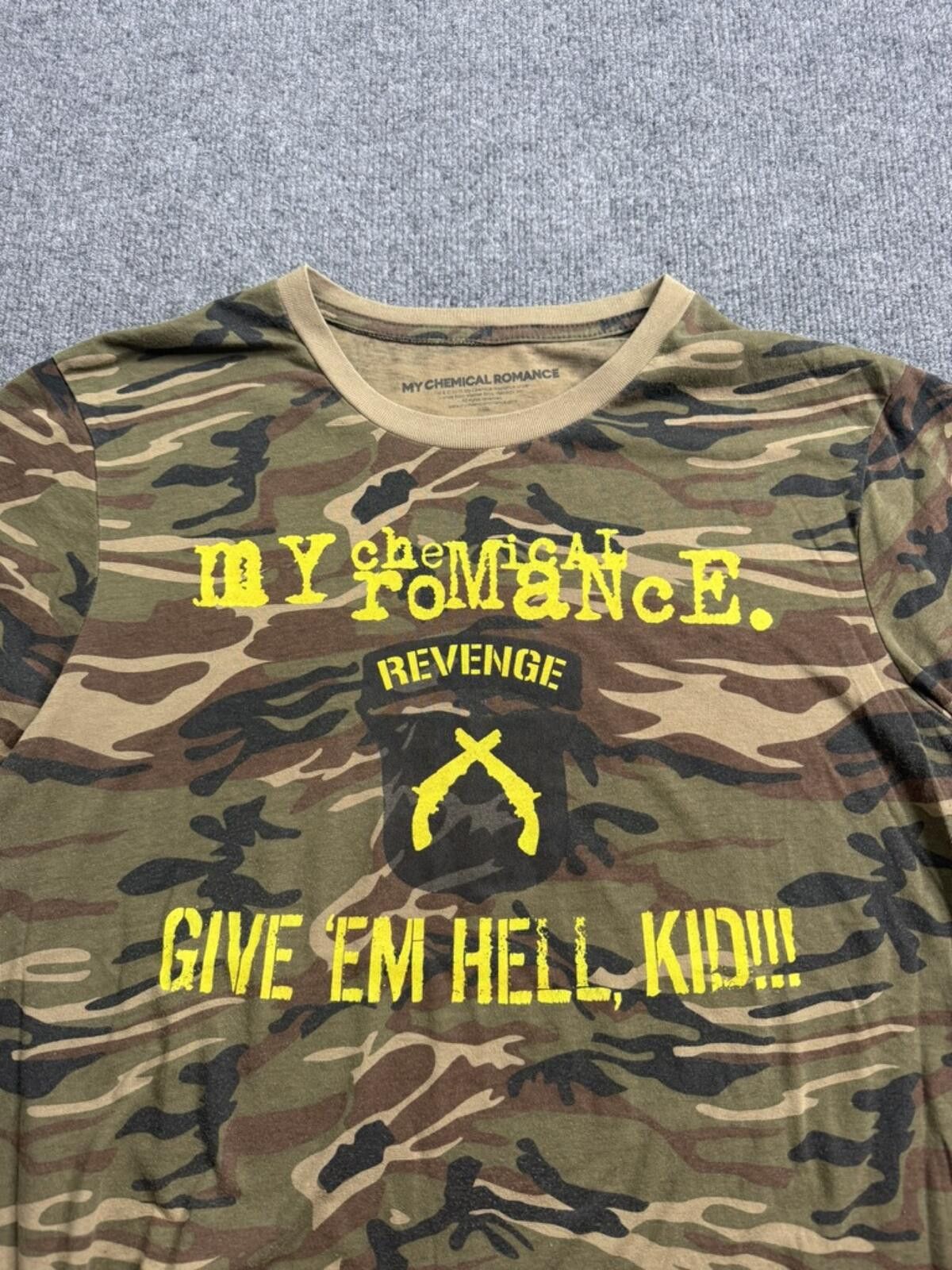 My Chemical Romance 2018 My Chemical Romance "Give Em Hell Kid" Band Tshirt L Size US L / EU 52-54 / 3 - 4 Thumbnail