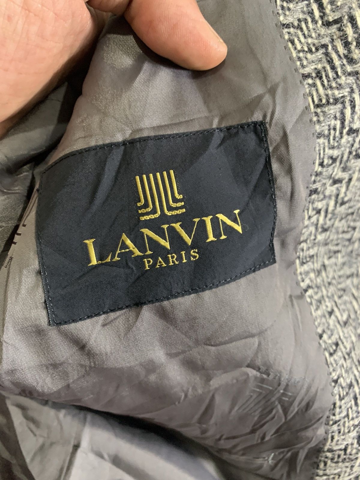 Lanvin Lanvin Paris Blazer jacket Vintage Size US M / EU 48-50 / 2 - 2 Thumbnail