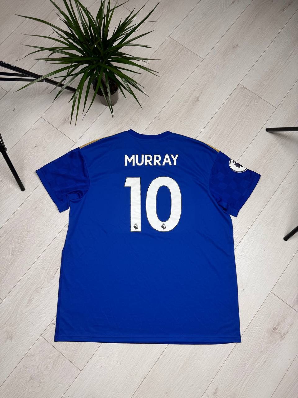 Adidas Vintage adidas Leicester soccer jersey 2019-2020 gold line Size US XXL / EU 58 / 5 - 9 Thumbnail