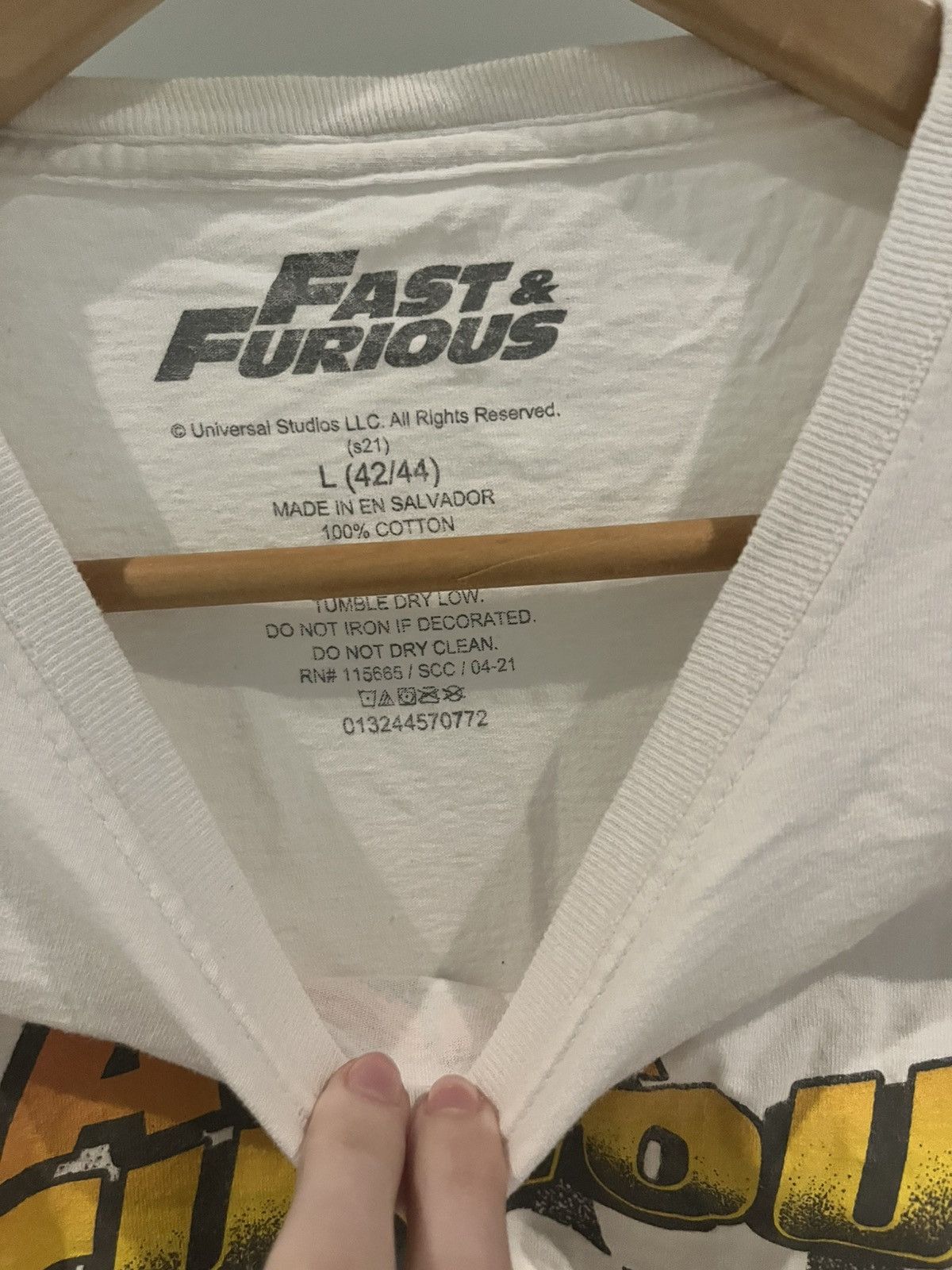 Vintage Vintage Fast and Furious Tee Size US M / EU 48-50 / 2 - 2 Thumbnail