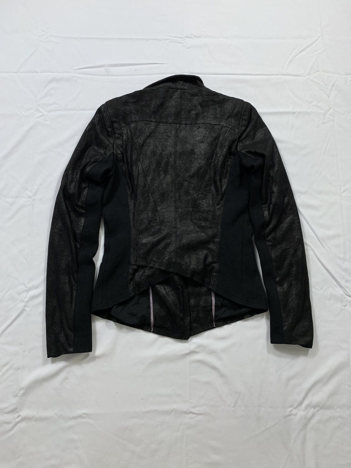 14th Addiction 2000s VOV waxed vkei black jacket Gothic punk Size US S / EU 44-46 / 1 - 2 Thumbnail