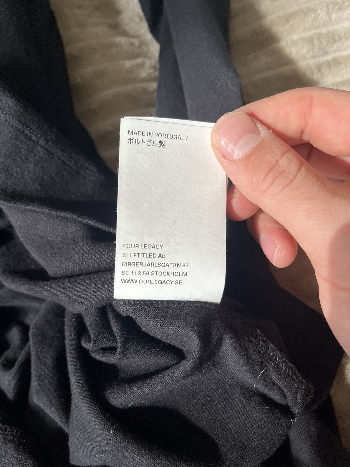 Our Legacy Our Legacy Box Longsleeve Size US M / EU 48-50 / 2 - 5 Thumbnail
