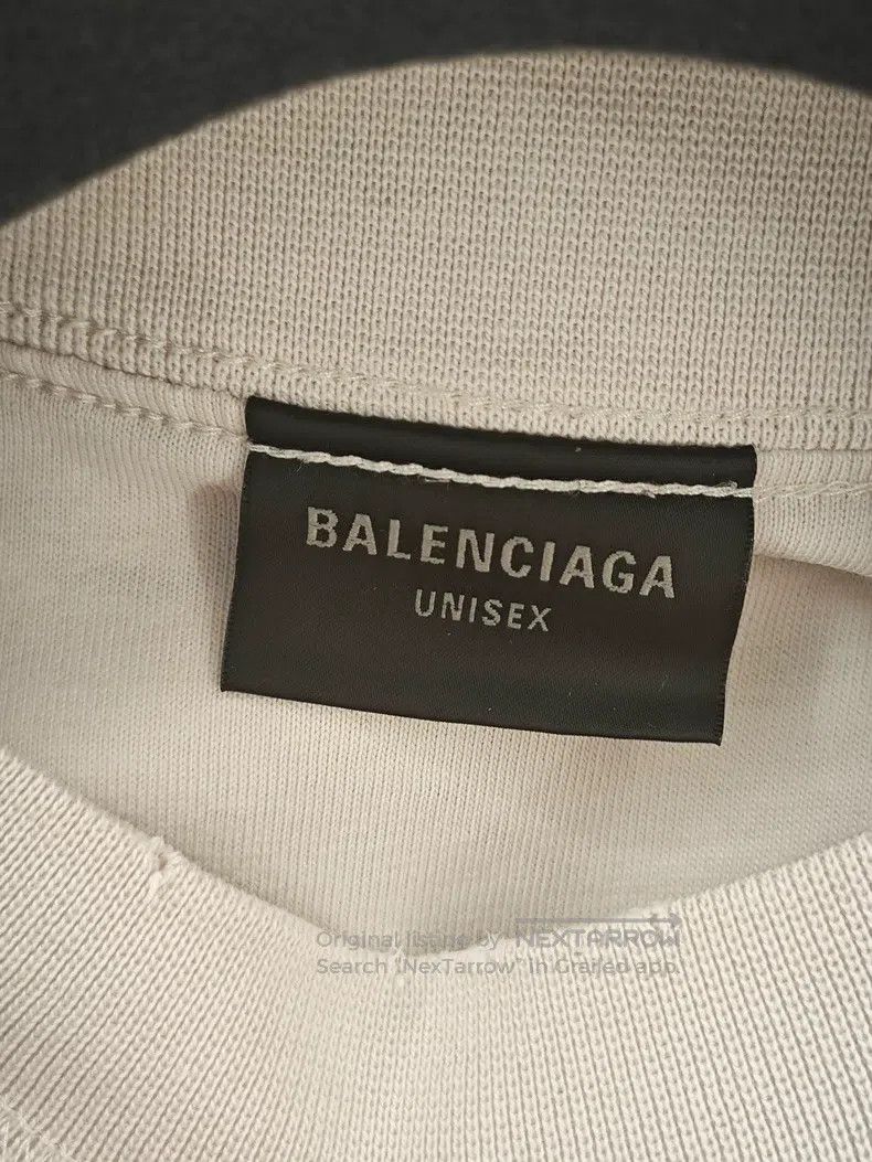 Balenciaga Balenciaga Backward White Short Sleeve Size US S / EU 44-46 / 1 - 4 Thumbnail
