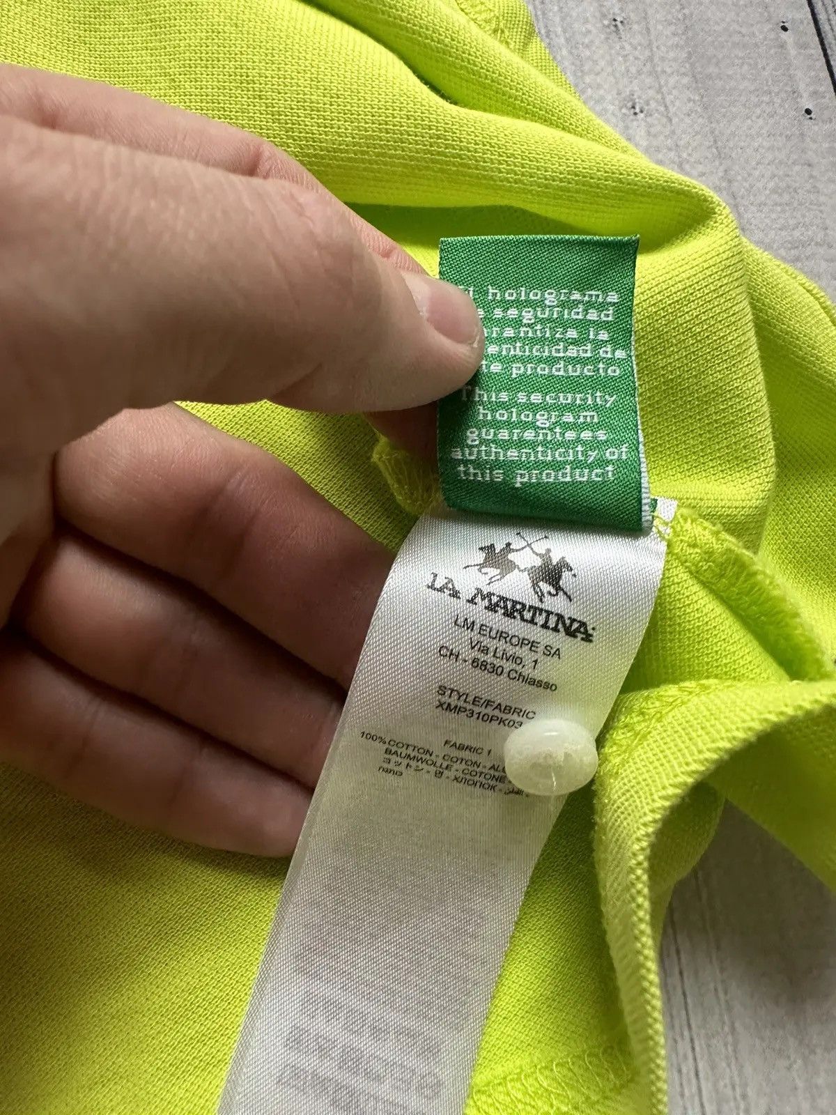 La Martina Vintage La Martina polo logo size XXL rare Size US XXL / EU 58 / 5 - 6 Thumbnail