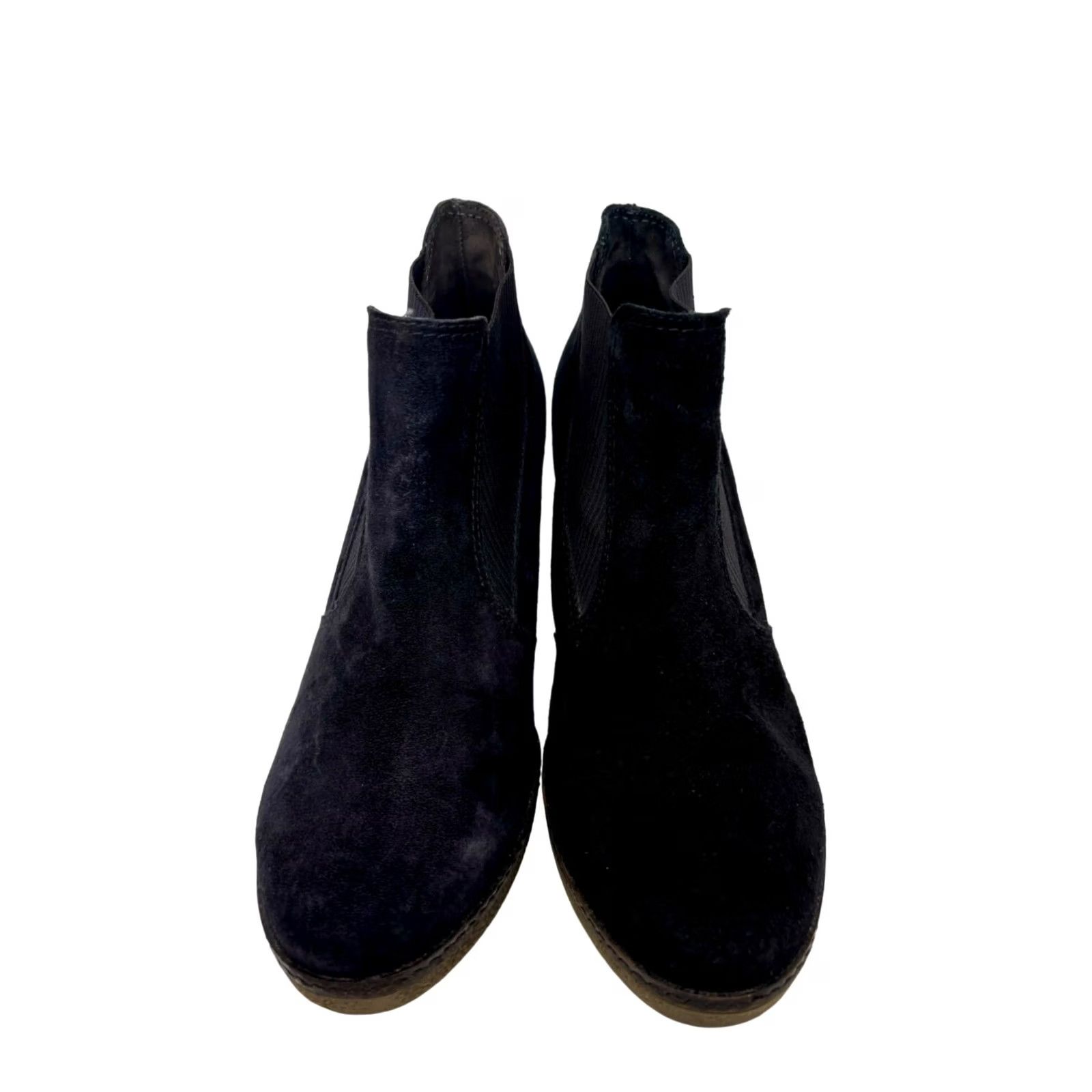 Vintage Gabor Velvet Heels #2416 D'Orsay Black Womens Size 4.5 Velvet/Elastane Woo Shoes Footwear Size US 5 / IT 35 - 2 Thumbnail