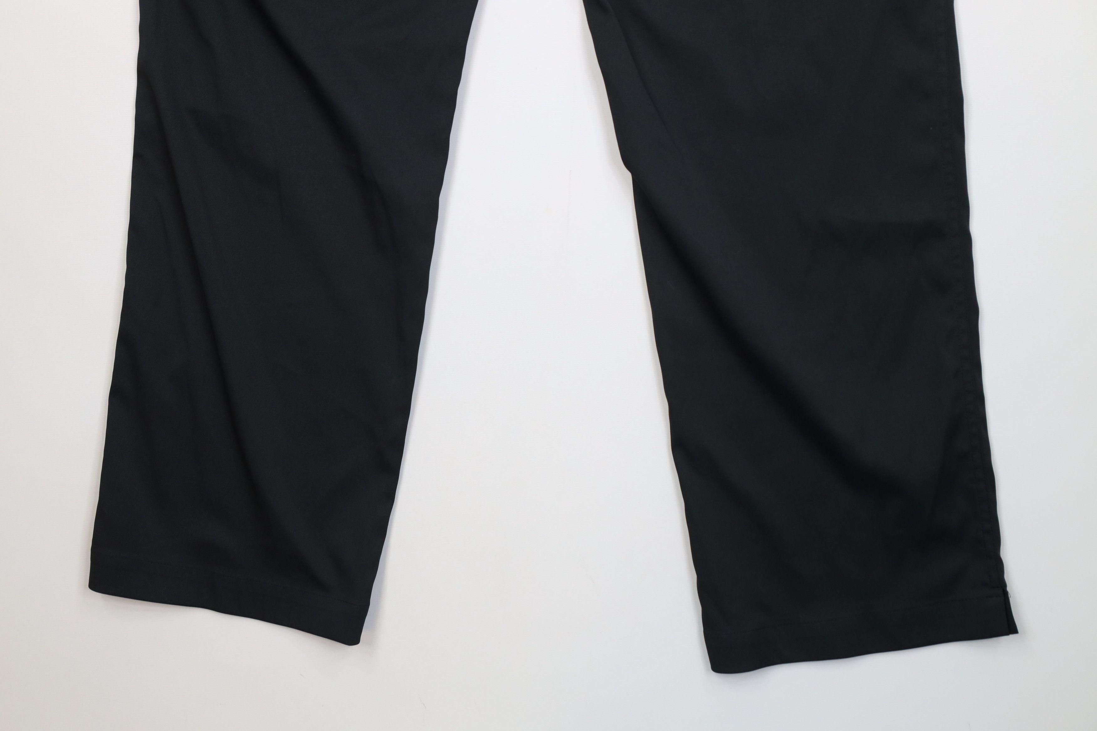 Nike Vintage Y2K Nike Golf Wide Leg Chino Pants Trousers Black Size US 36 / EU 52 - 12 Thumbnail