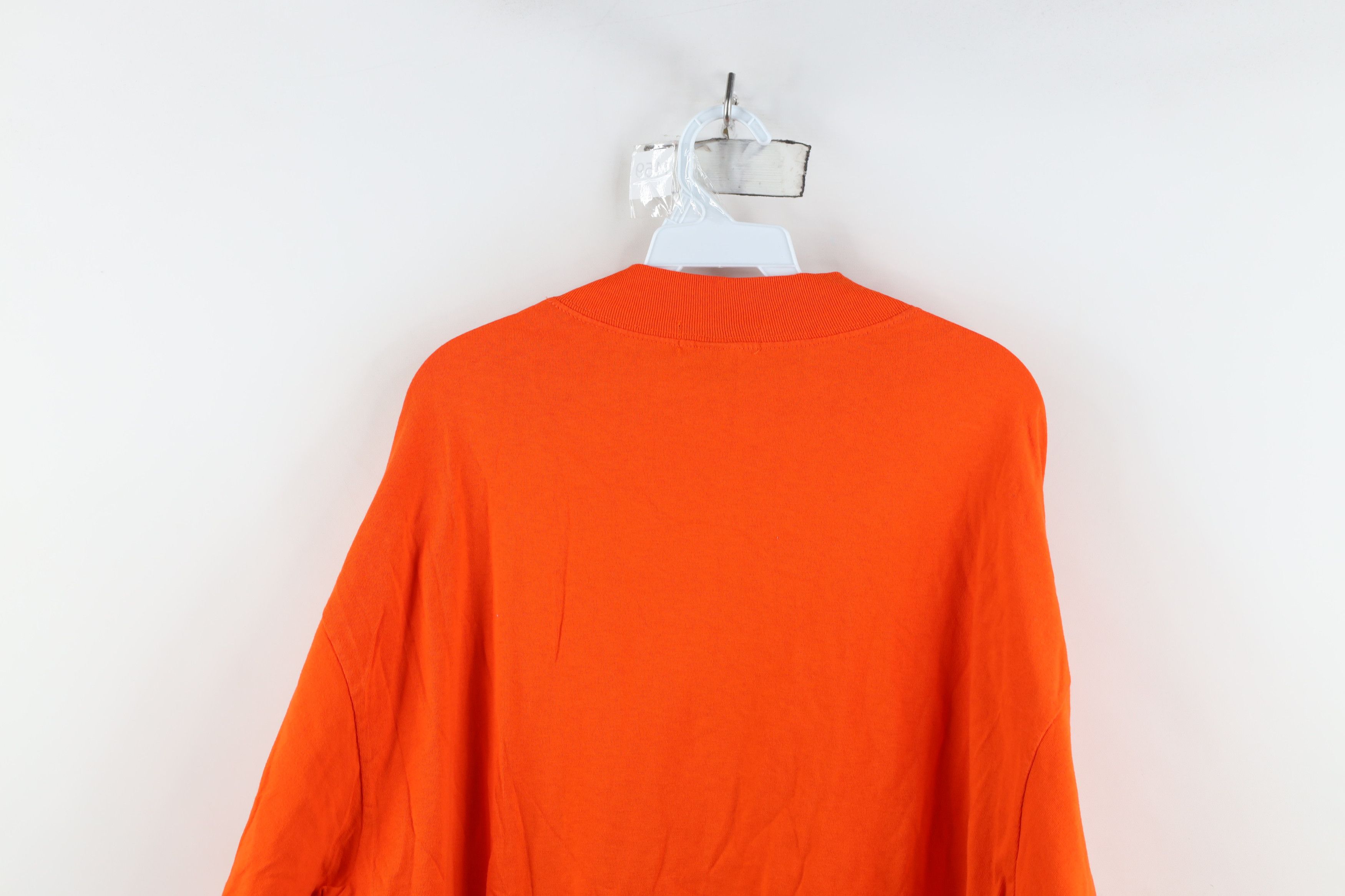 Vintage Vintage 90s Streetwear Mock Neck Long Sleeve T-Shirt Cotton Size US XL / EU 56 / 4 - 9 Thumbnail