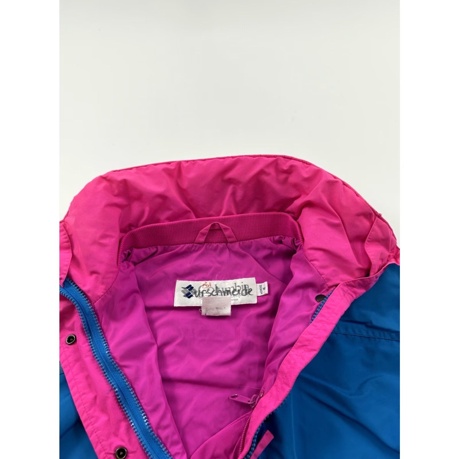 Vintage VINTAGE Columbia Jacket Womens Medium Blue Full Zip Radial Sleeve Bugaboo Size M / US 6-8 / IT 42-44 - 5 Thumbnail