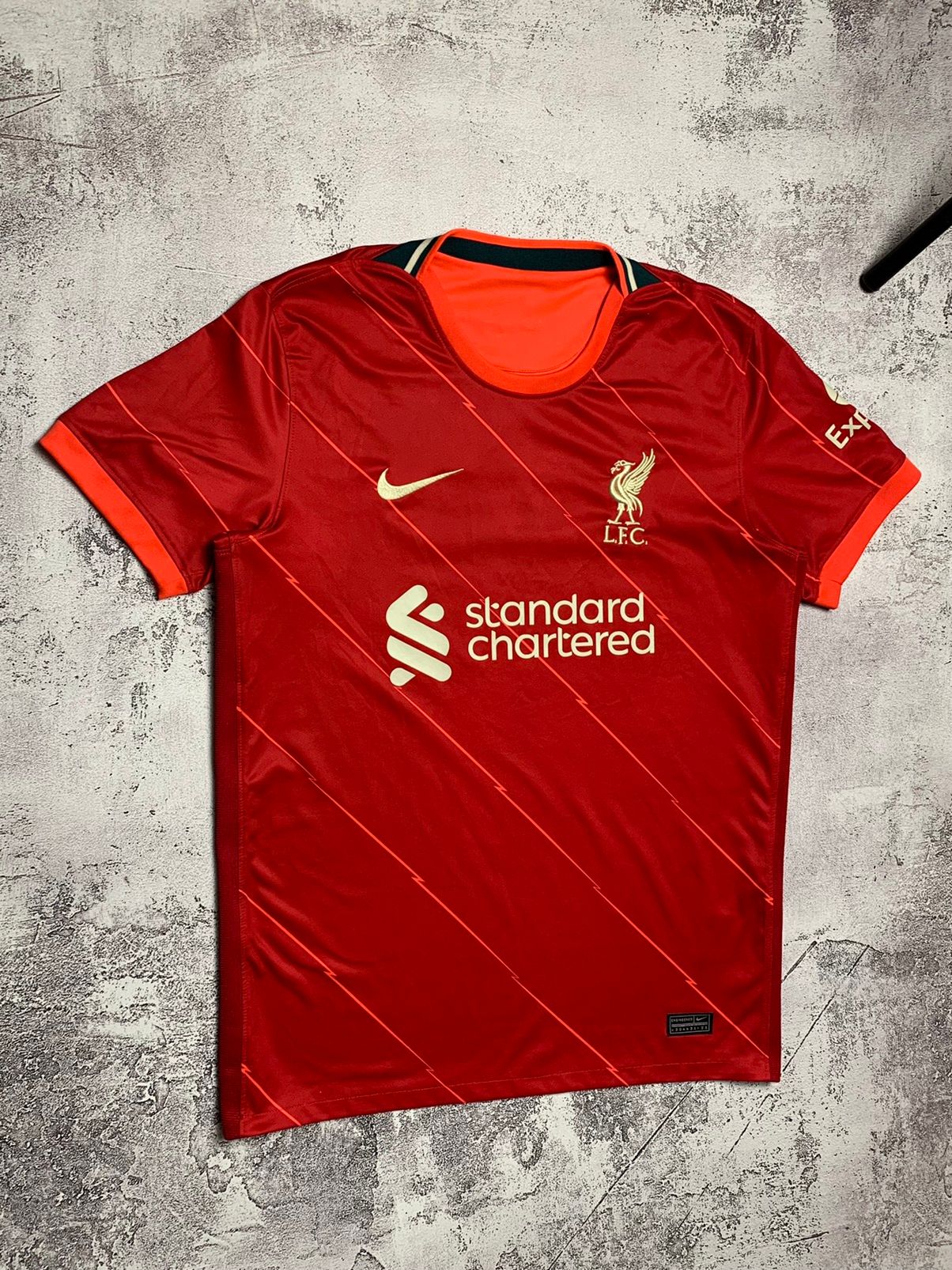 Pre-owned Liverpool X Nike Liverpool L.f.c Nike Red Soccer Jersey