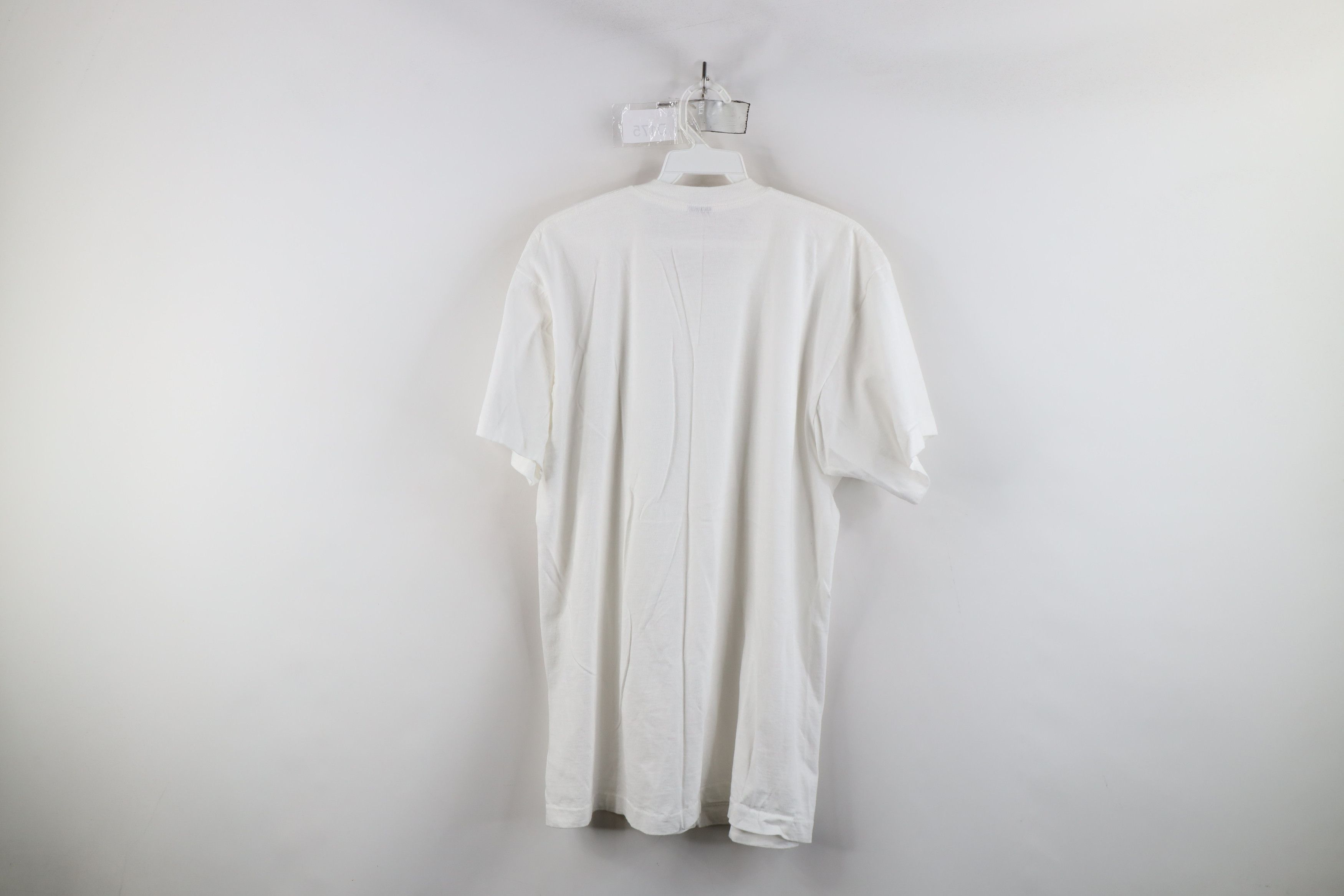 Vintage Vintage 90s Streetwear Cotton Short Sleeve T-Shirt White USA Size US XL / EU 56 / 4 - 7 Thumbnail