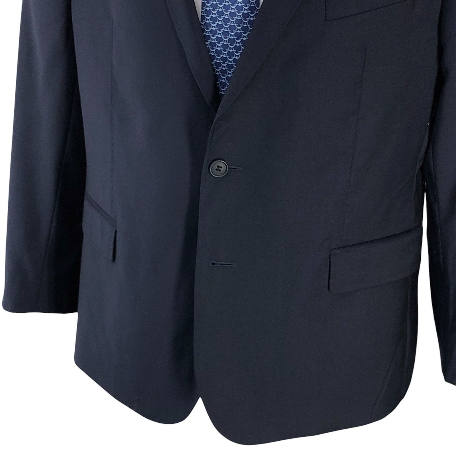 Ted Baker Ted Baker Sz 44R Sport Coat Blazer Jacket POP Blue 2 Button Size 44R - 3 Thumbnail
