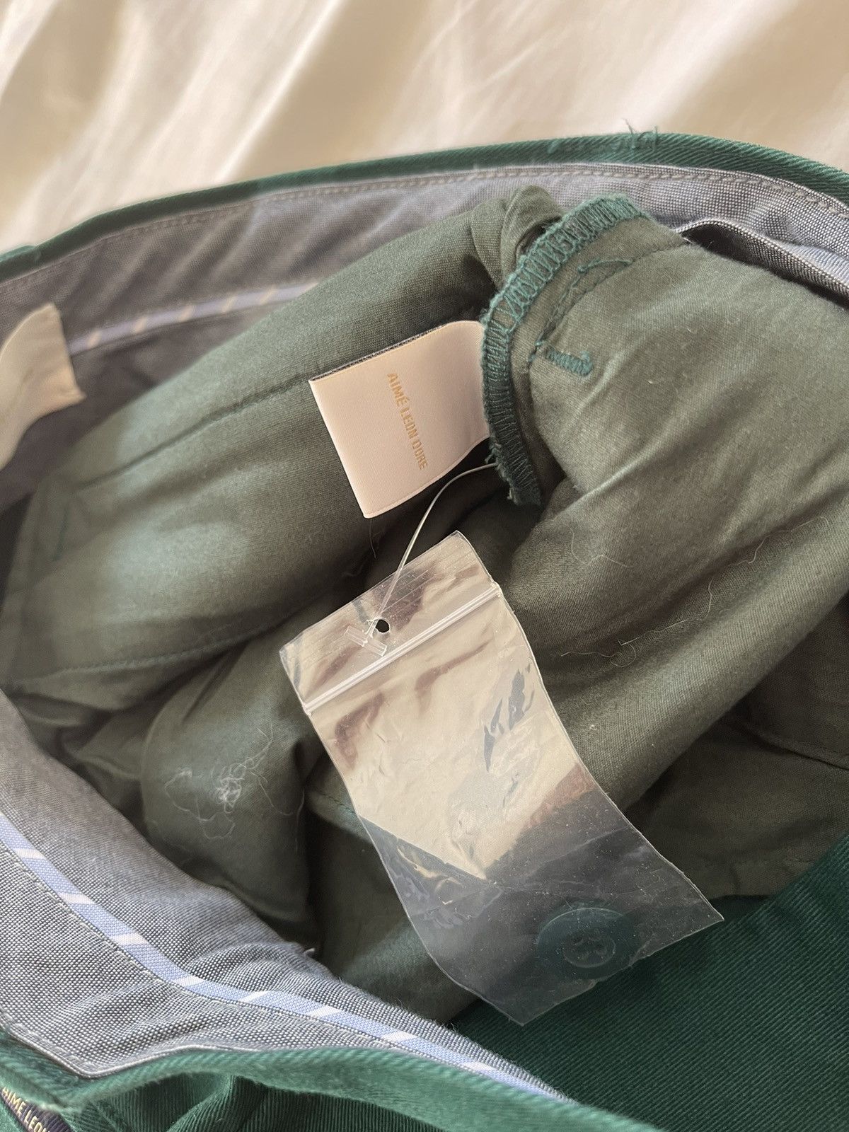 Aime Leon Dore Aime Léon Dore Core Chino Pants teal green XS Size US 28 / EU 44 - 4 Thumbnail