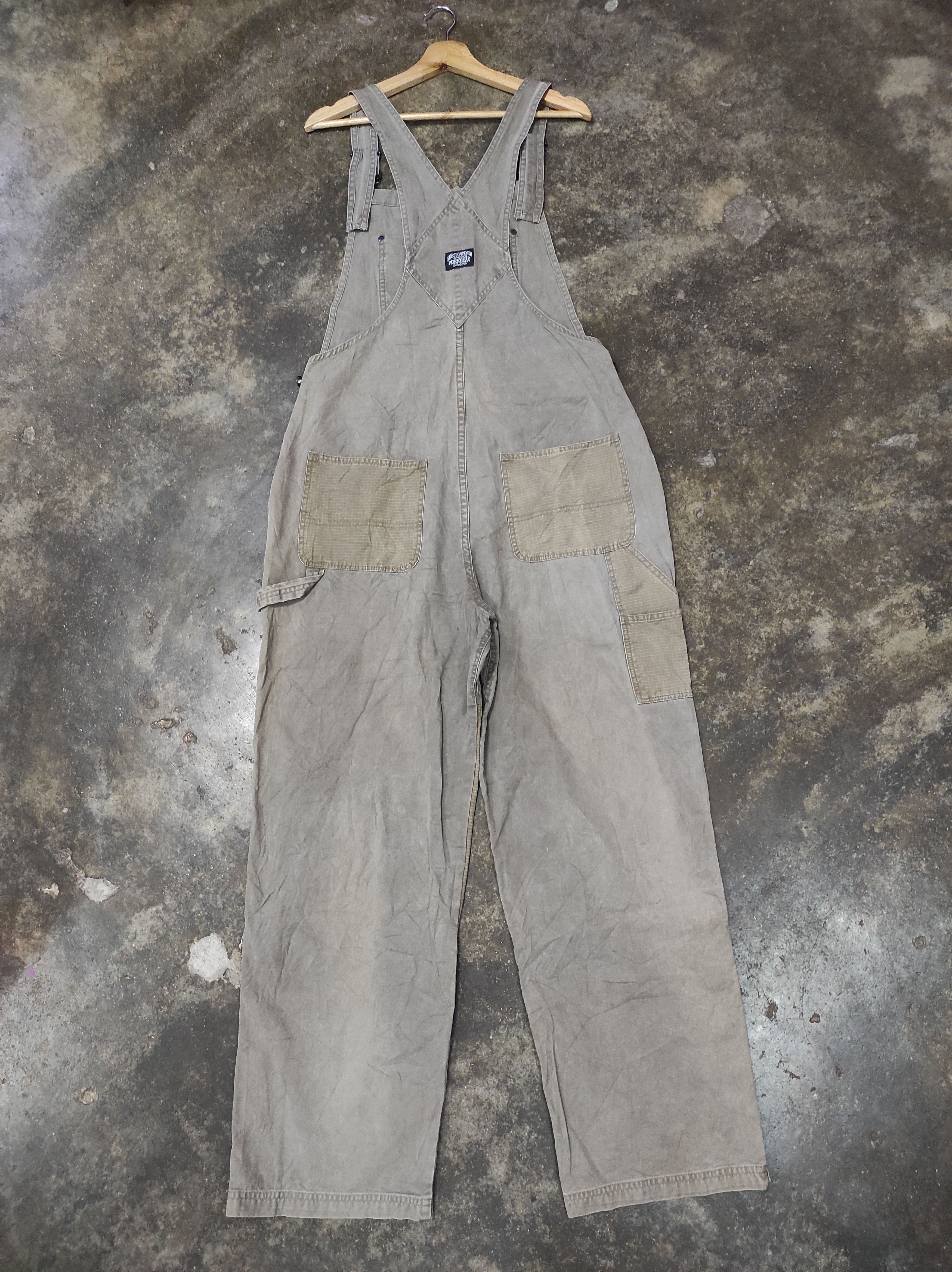 Stussy STUSSY GARMENT WORKGEAR MULTIPOCKET OVERALLS JUMPSUIT PANTS Size US 32 / EU 48 - 7 Thumbnail