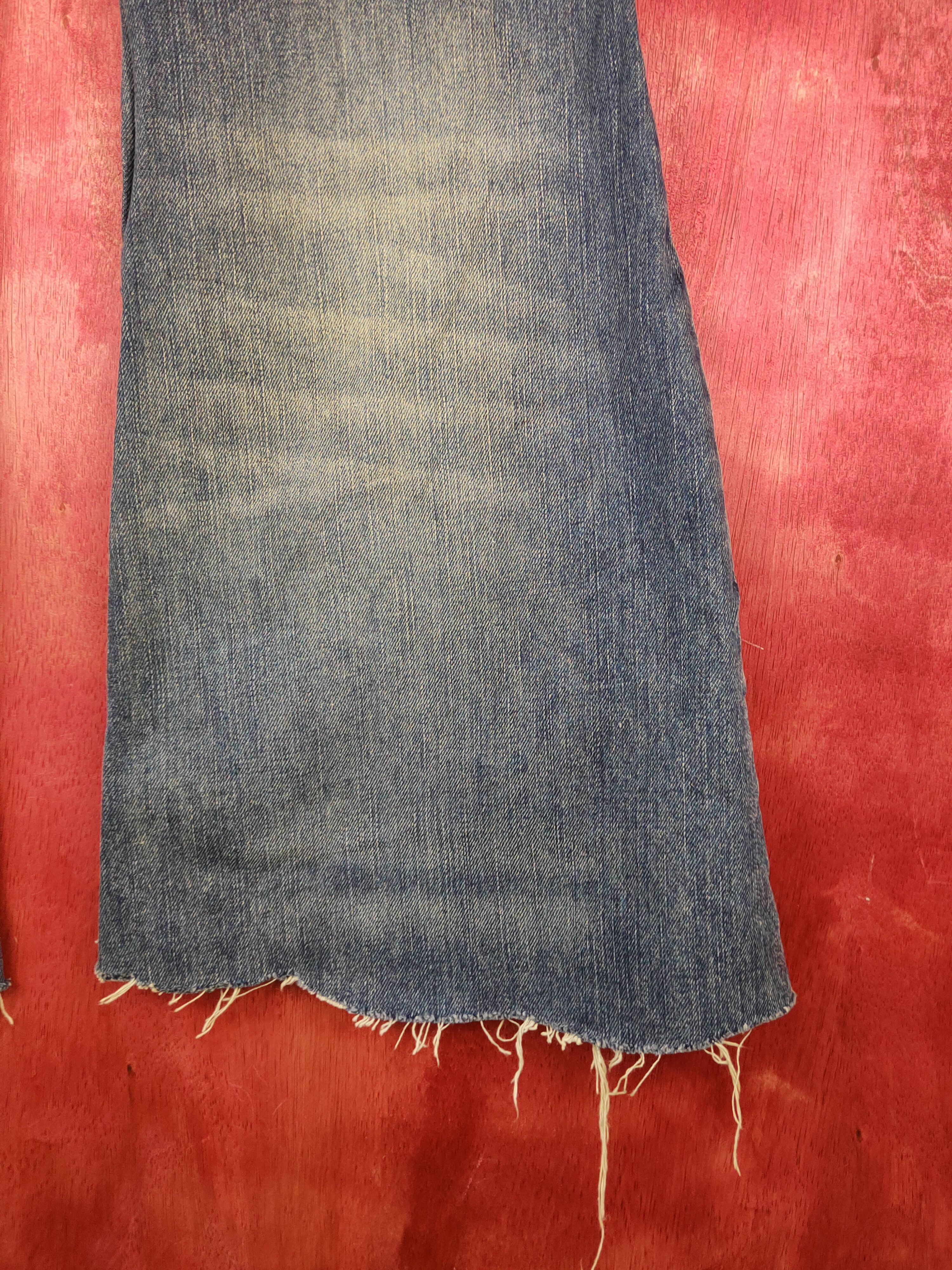If Six Was Nine DL Jeans Miele Dark Blue Distressed Multipocket Denim #S1536 Size 26" / US 2 / IT 38 - 12 Thumbnail
