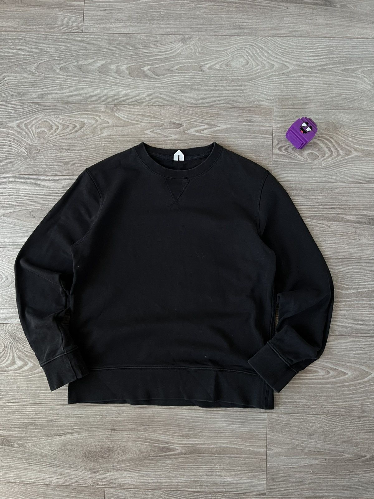 Designer ‼️Arket Limited Balck Heavy Cotton Oldmoney Y2k Sweatshirt ‼️ Size US M / EU 48-50 / 2 - 1 Thumbnail