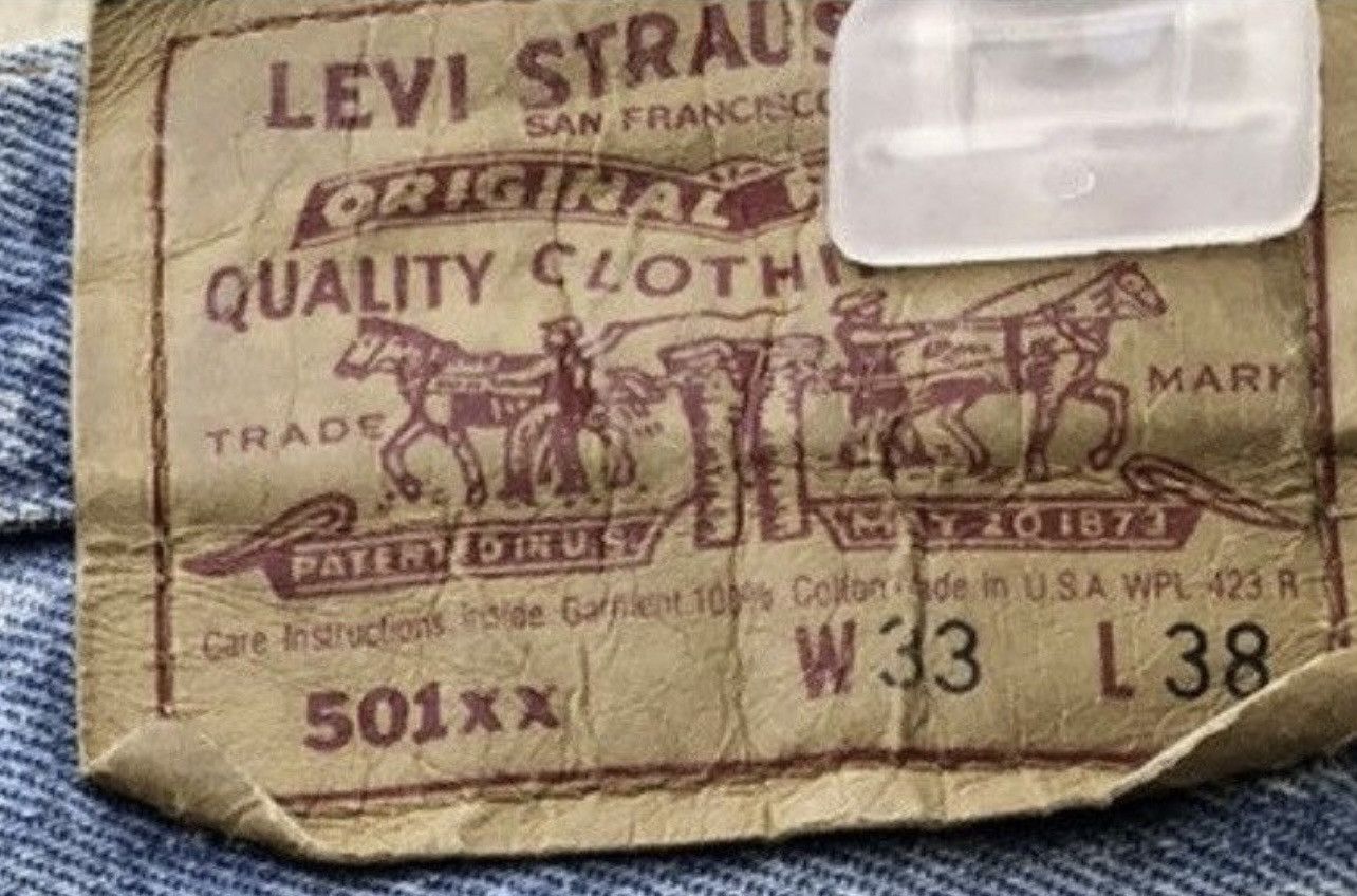 Levi's Vintage Late 80s Levi’s 501 Usa Jeans Ageing Faded Denim Size US 33 - 24 Thumbnail