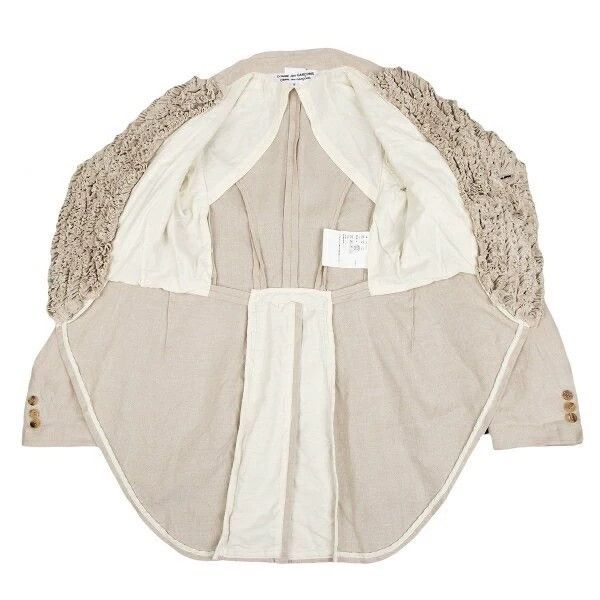 Comme des Garcons Comme Des Garcons Linen flower jacket Size S / US 4 / IT 40 - 3 Thumbnail