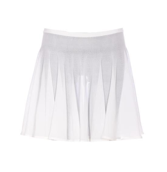 ミニスカート ALAIA Women Mid Skirts AA9J2306K053A 000 WHITE WHITE Alaïa ALAÏA SKATER MINI SKIRT (AA9J2306K053A) – LOZURI®